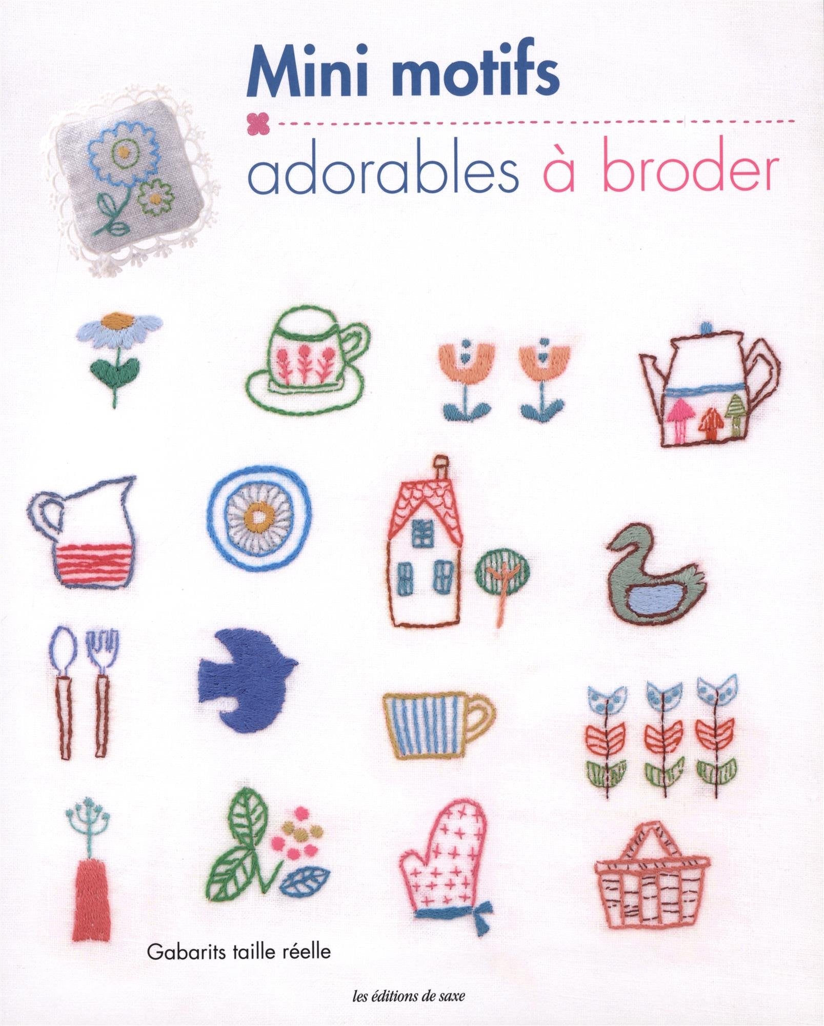 MINI MOTIFS ADORABLES A BRODER 9782756527437