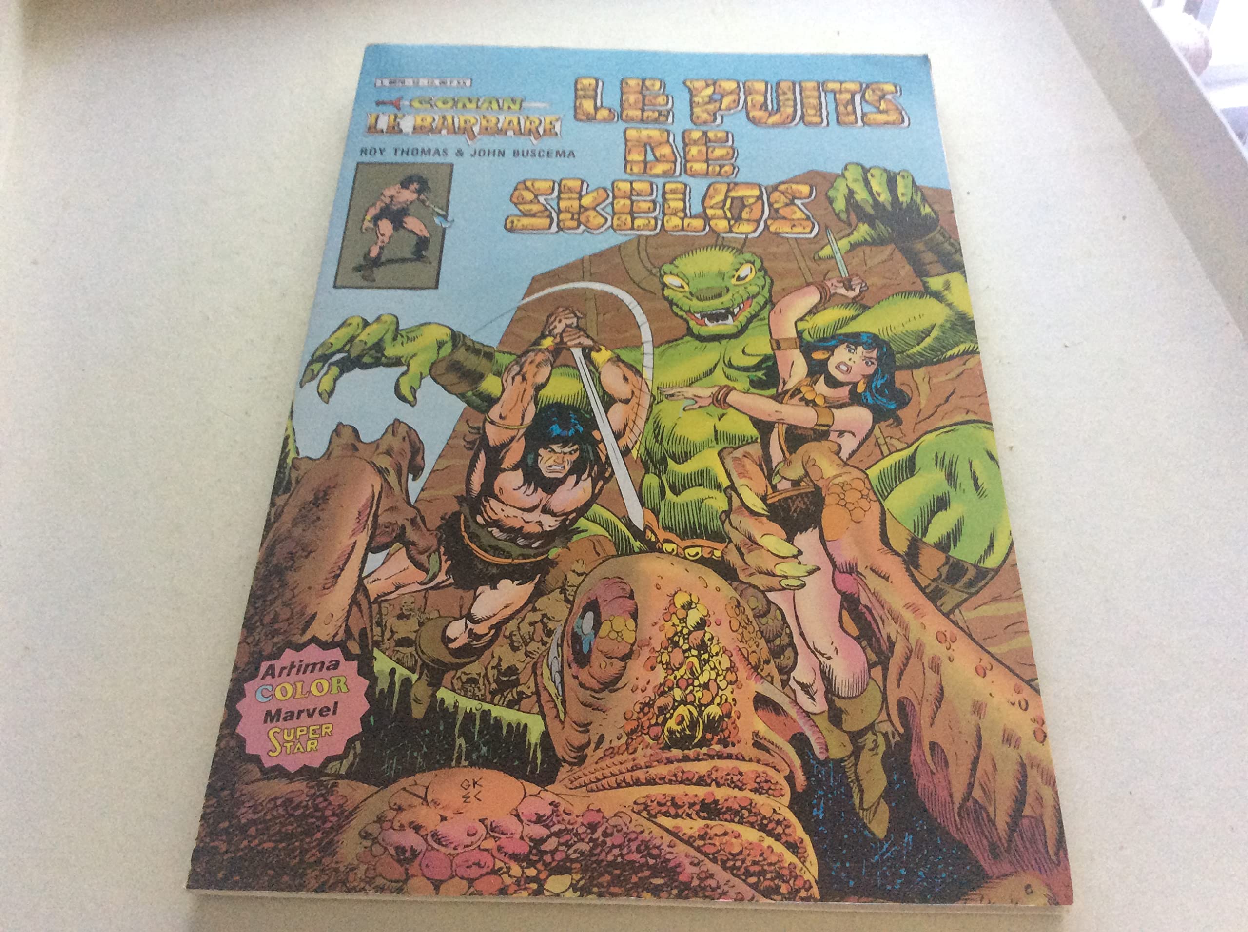 CONAN LE BARBARE N° 12: le puits de skelos 