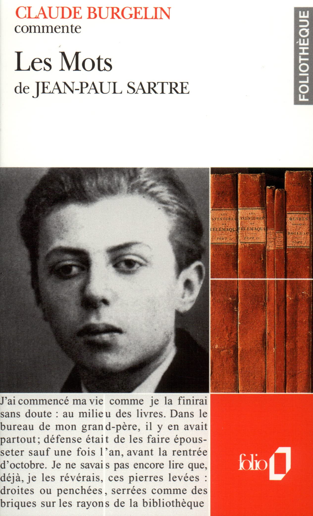 Les Mots de Jean-Paul Sartre (Essai et dossier) 9782070386406