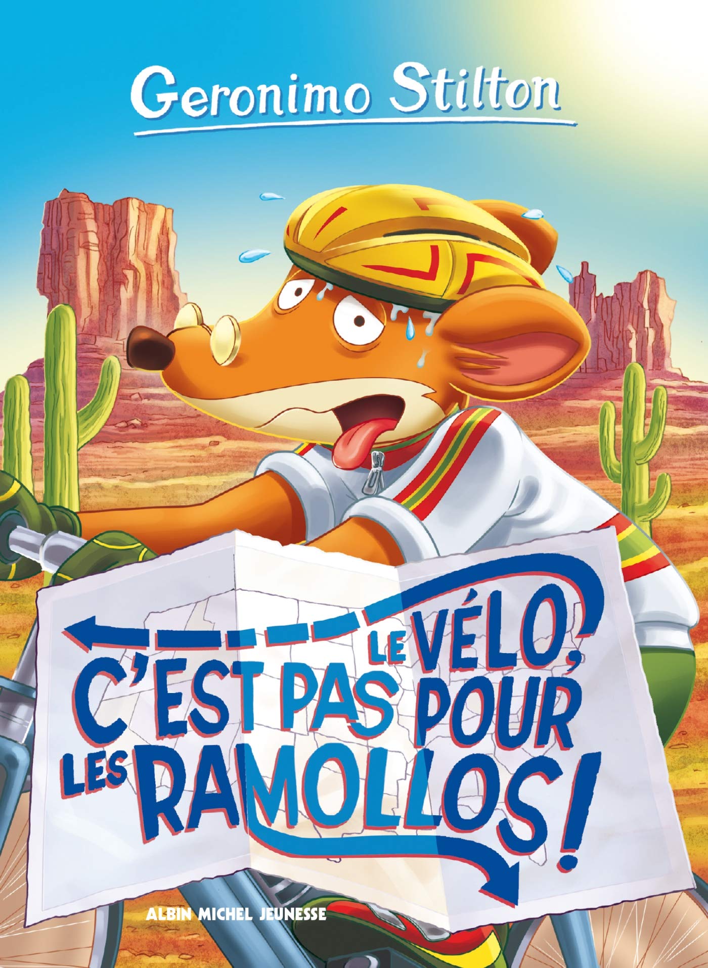 Geronimo Stilton T57 Le Vélo, c'est pas pour les ramollos ! (Ed.2016) 9782226324566