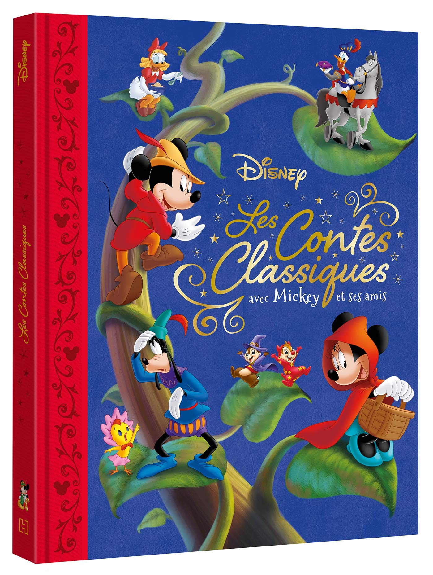 DISNEY - Les contes classiques revisités par Mickey et ses amis: Hansel et Gretel, Boucles d Or, Le Petit Chaperon Rouge, Mickey et le haricot magique,... 9782017103158