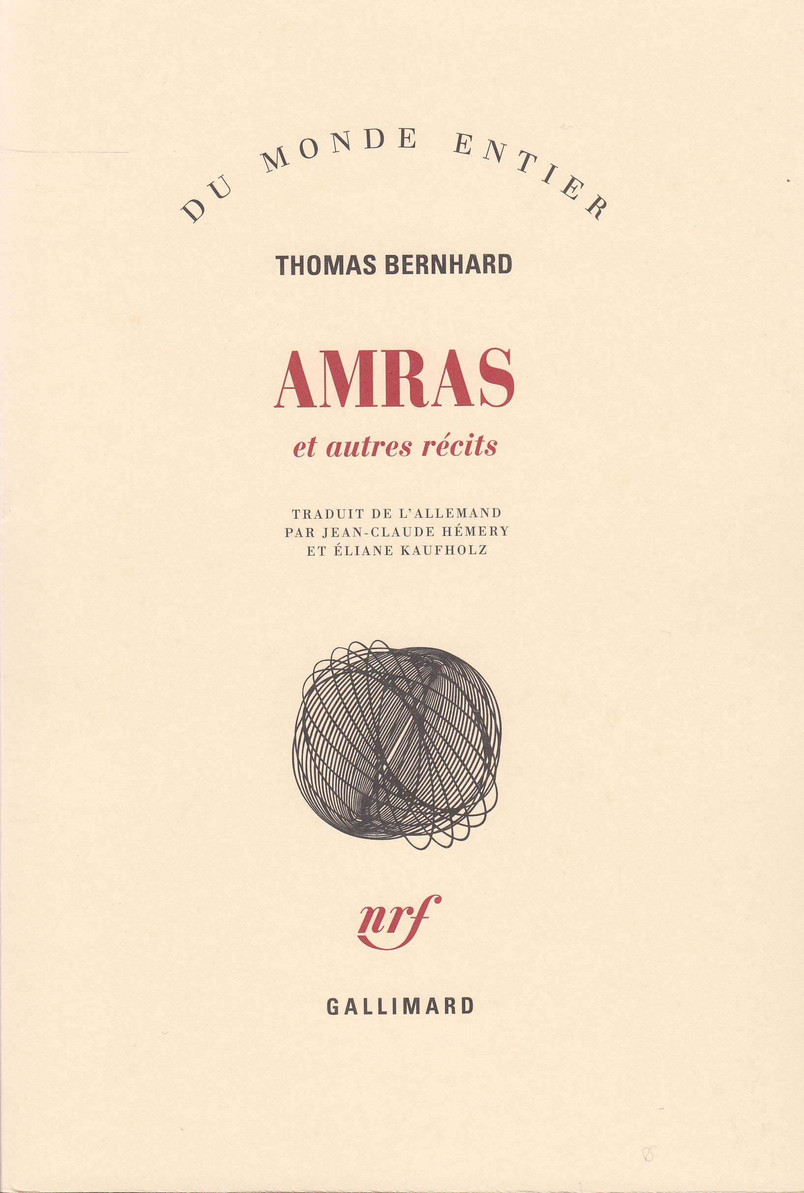 Amras et autres récits 9782070708697