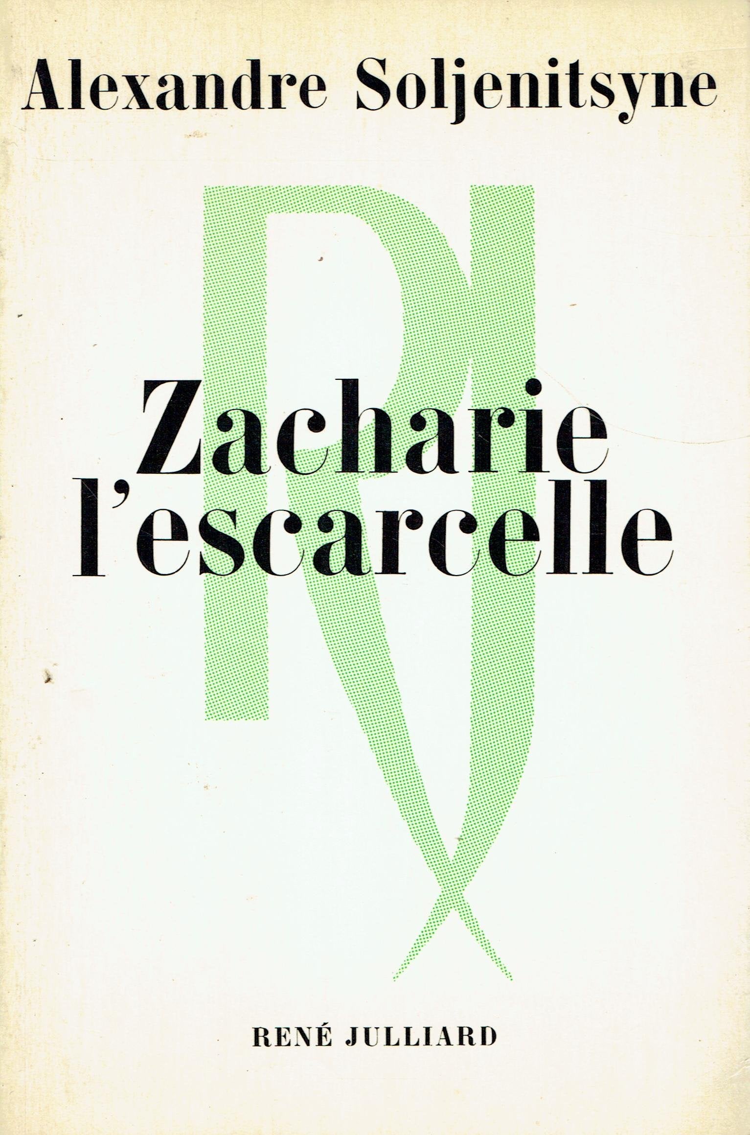 Zacharie l'escarcelle 9782260007128