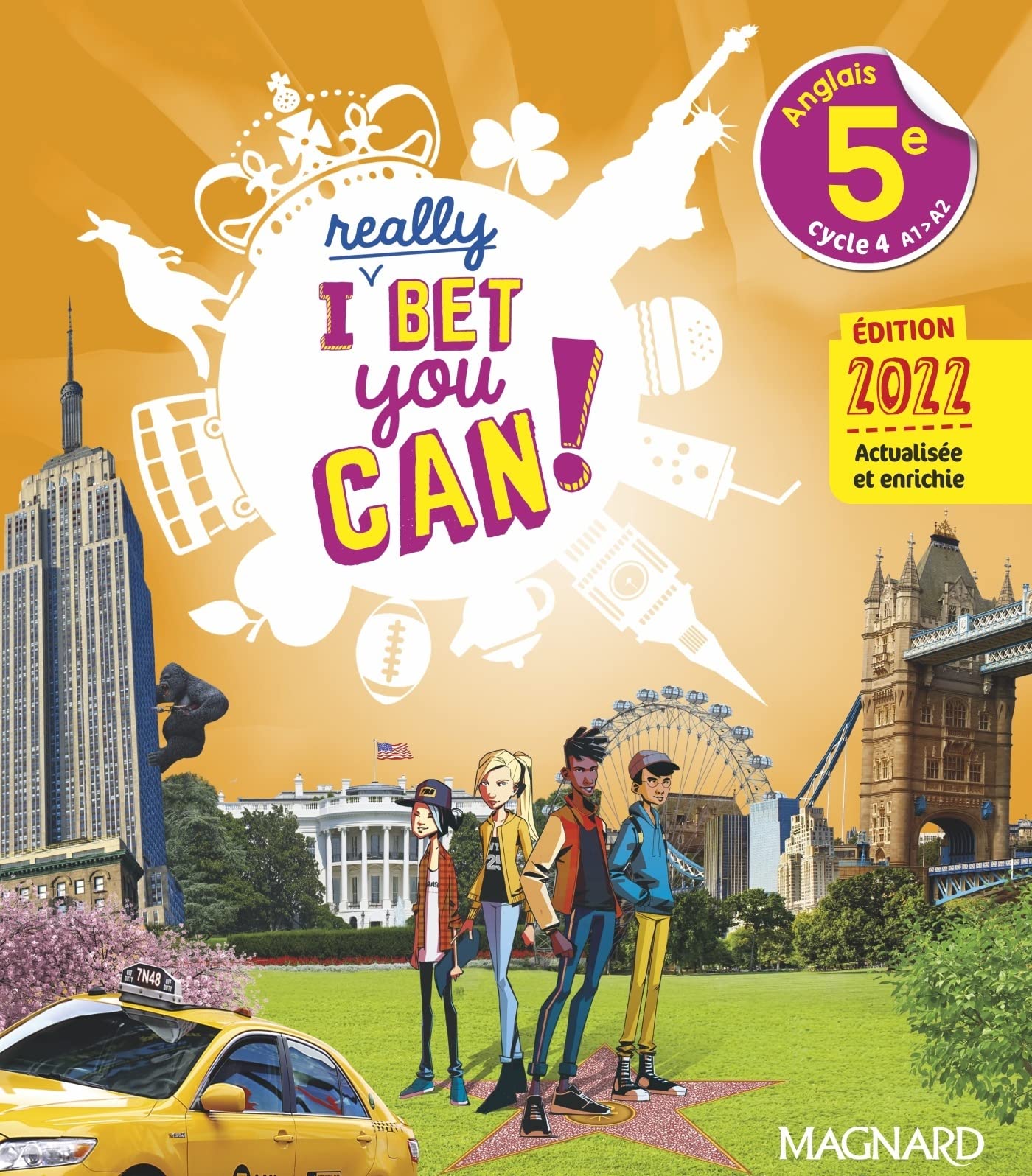 I Really Bet You Can! Anglais 5e (2022) - Manuel élève 9782210117013