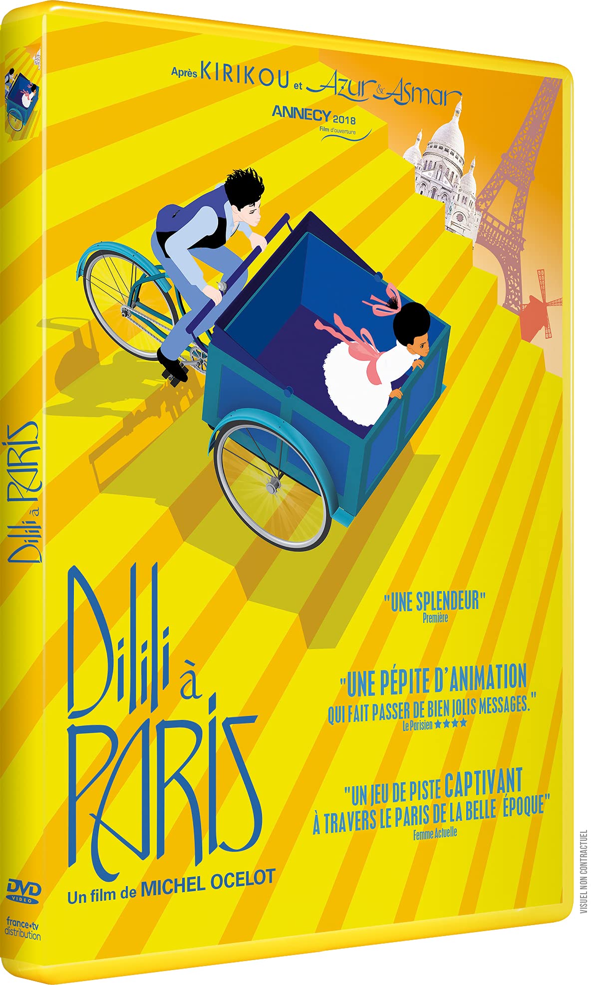 Dilili à Paris (César 2019 du Meilleur Film d’Animation) 3660485995689