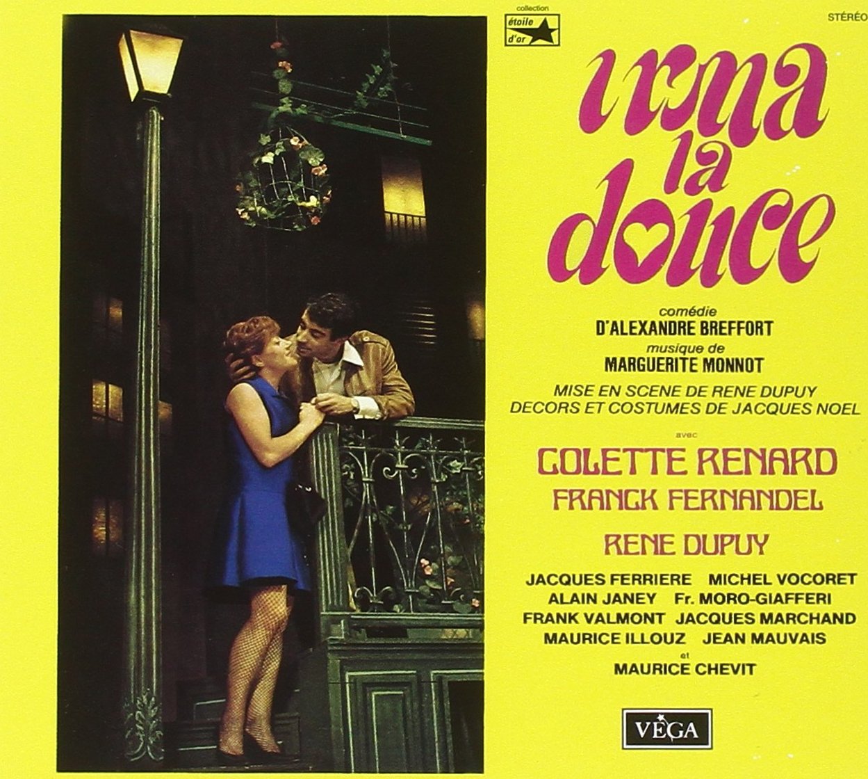 Monnot/Breffort-Irma LA Douce (Bande Originale du Film) 0028946582626