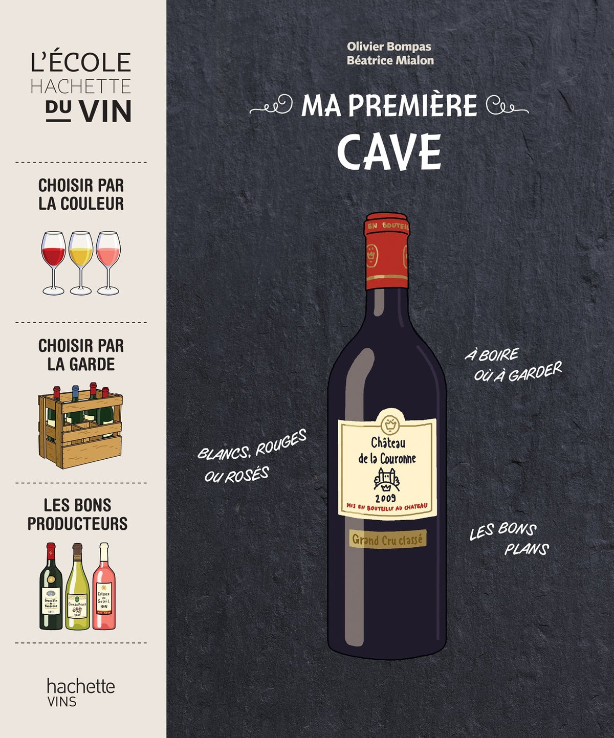 Ma première cave: Choisir par la couleur, choisir par la garde, les bons producteurs 9782013962520
