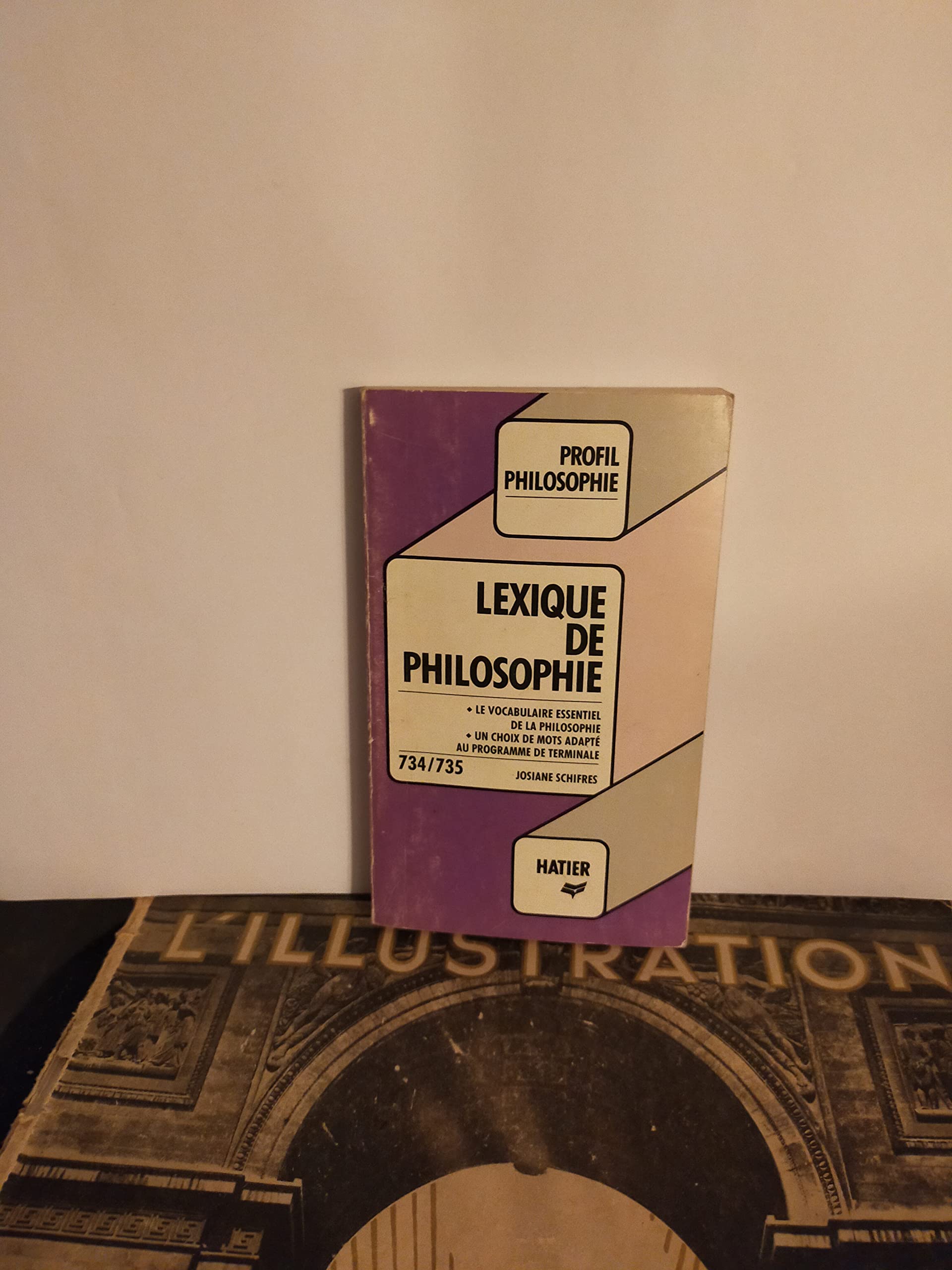 Lexique de philosophie (Profil philosophie) 9782218069727