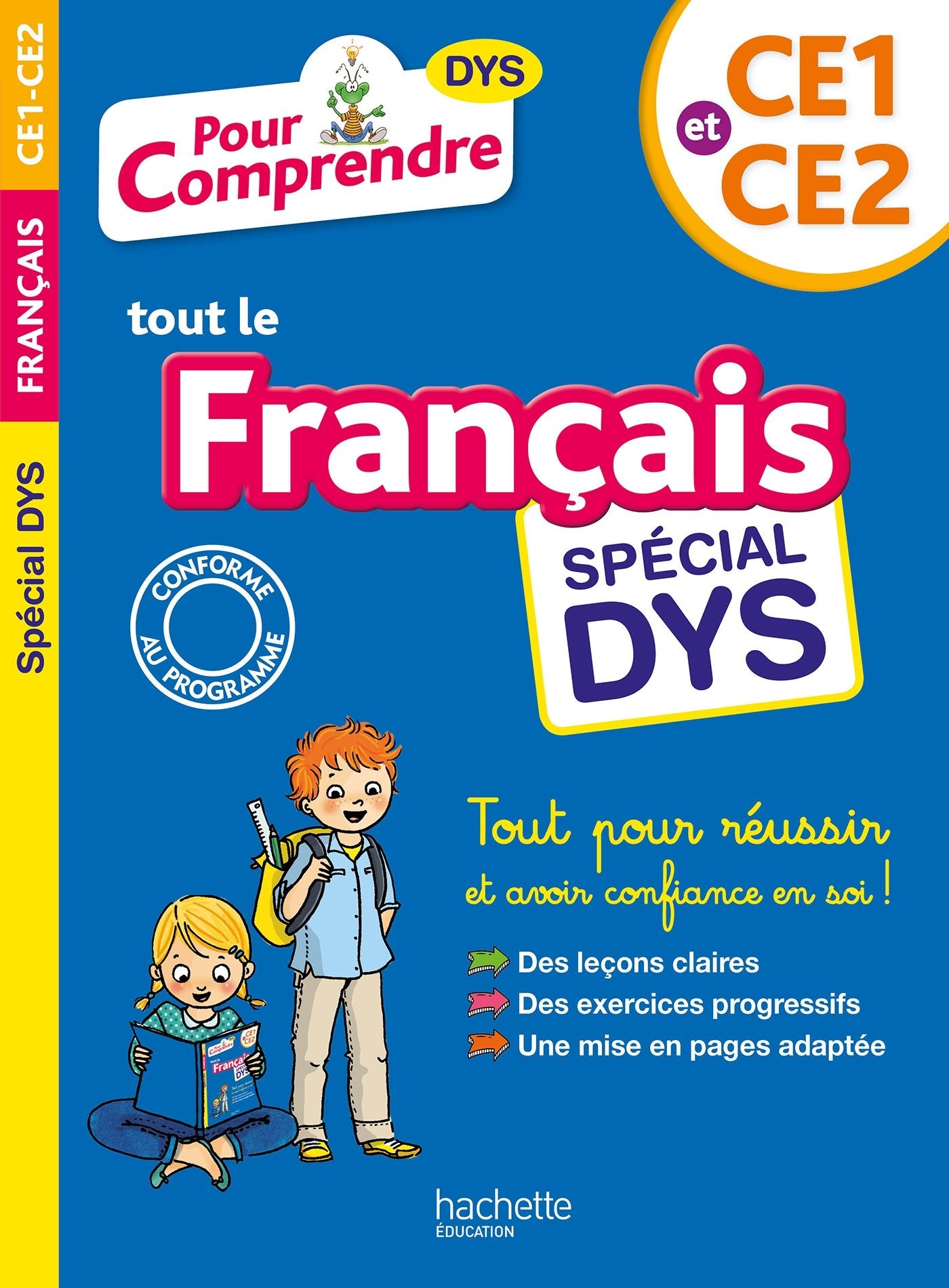 Pour Comprendre Français CE1-CE2 - Spécial DYS (dyslexie) et difficultés d'apprentissage 9782017069614