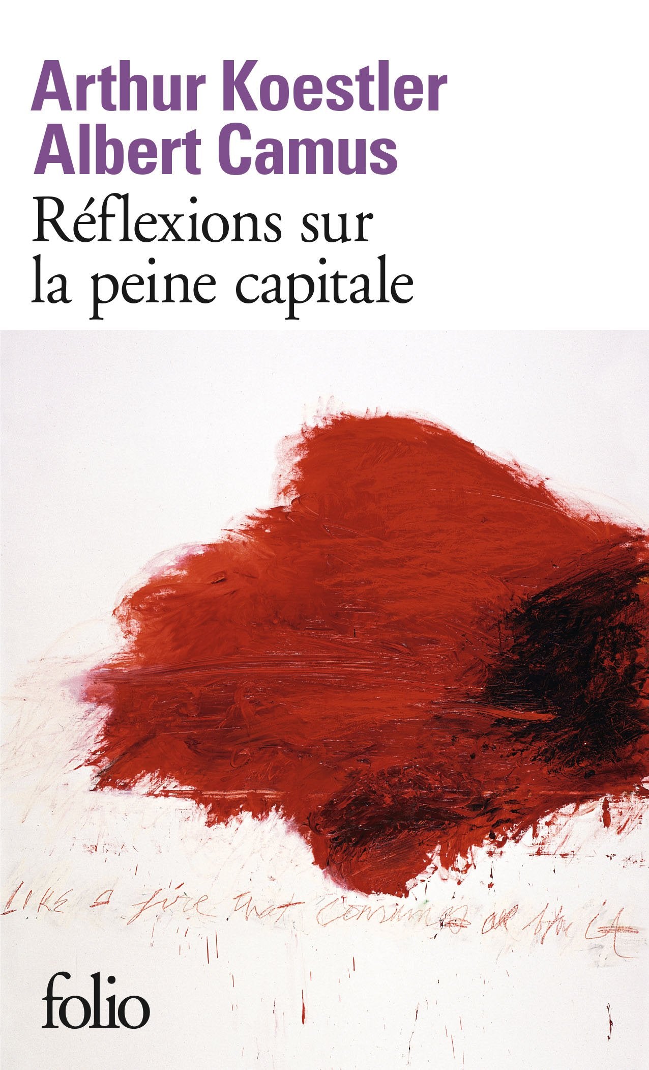 Réflexions sur la peine capitale 9782070418466