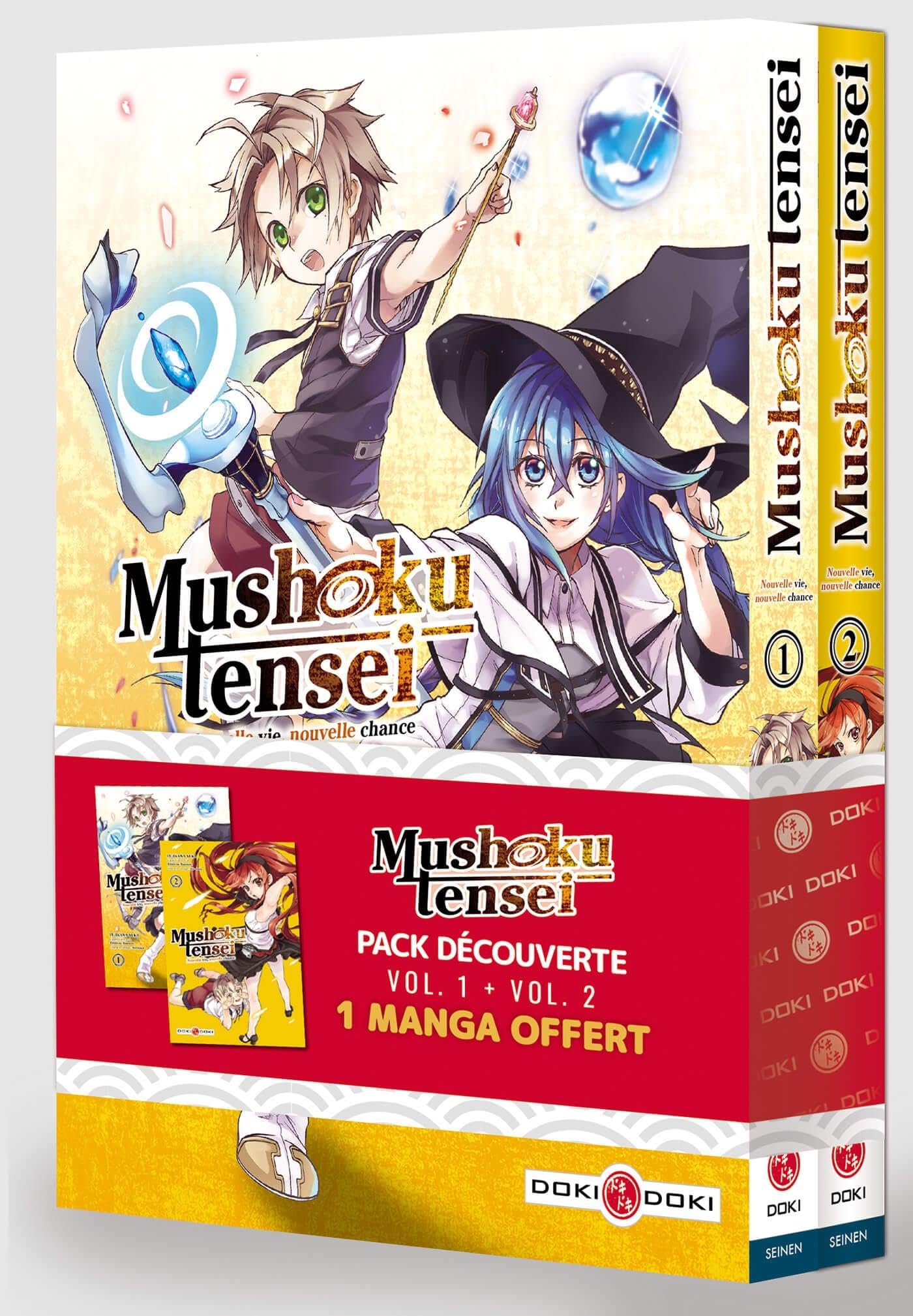 Mushoku Tensei - Pack promo vol. 01 et 02 - édition limitée 9791041107438