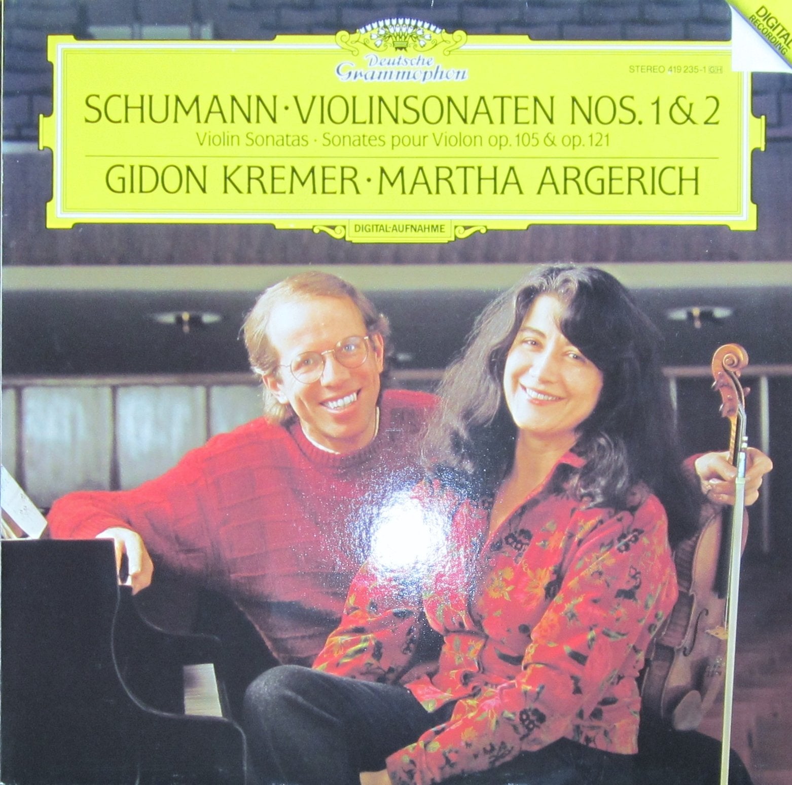 Schumann -Sonates 1 & 2 Violon & Piano 0028941923516