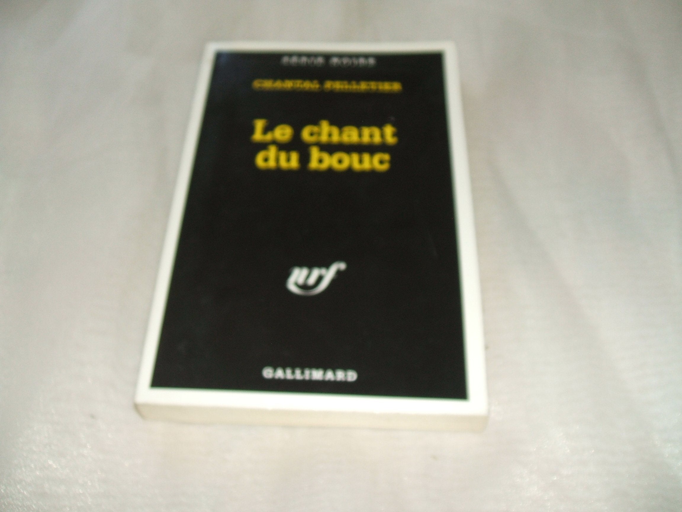 Le Chant du bouc 9782070499472