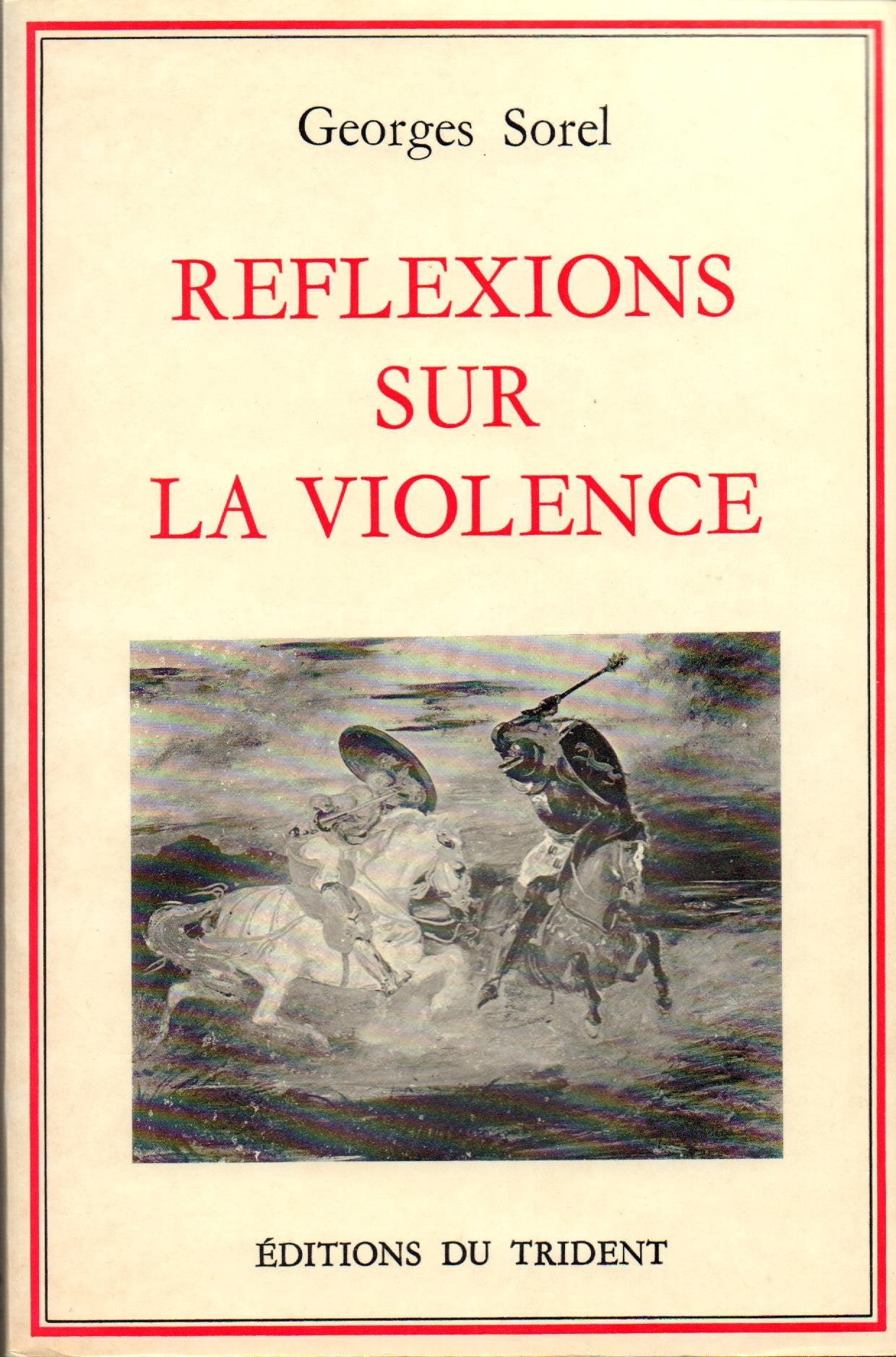 Reflexions sur la violence 9782050001862