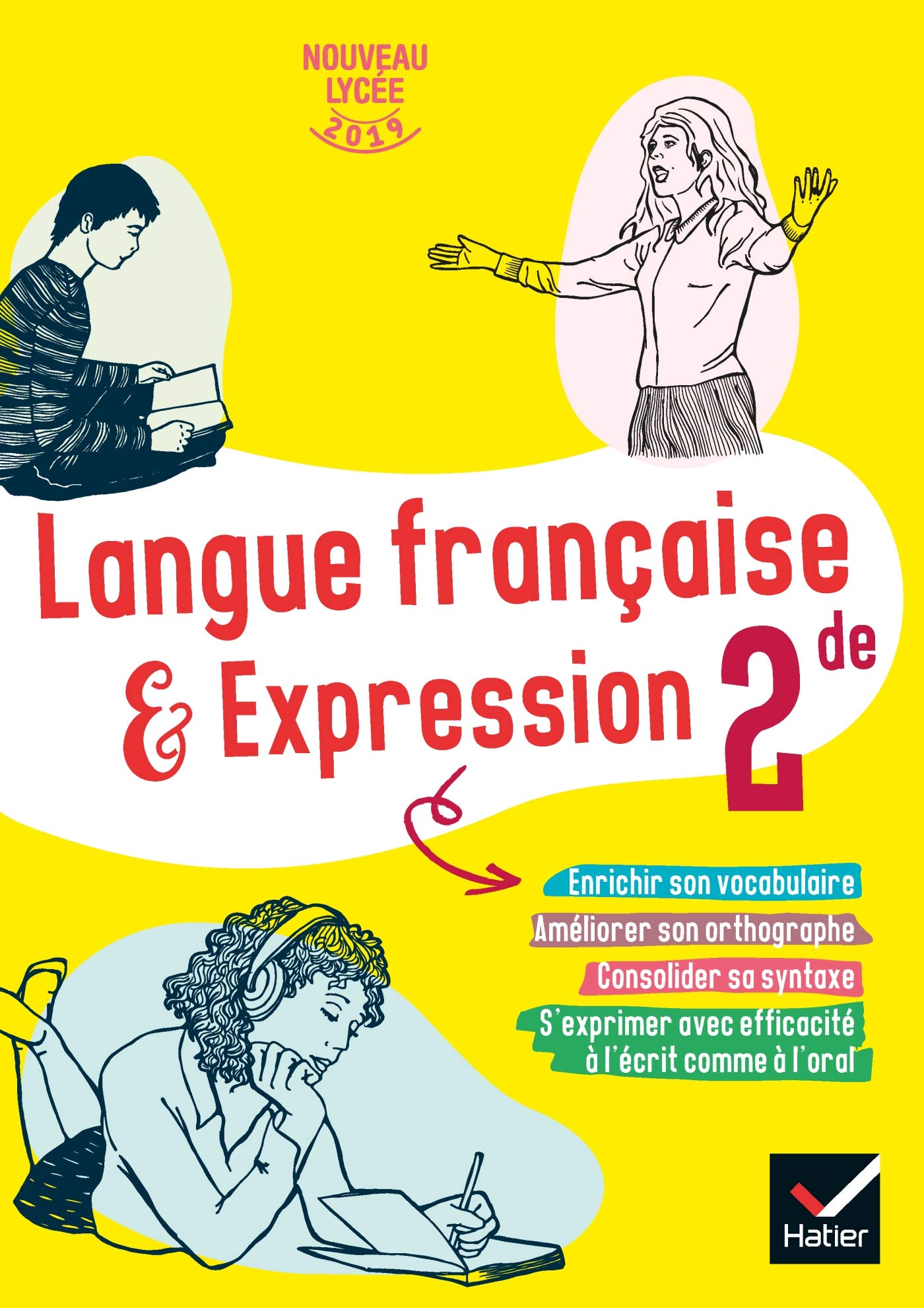 Cahier de langue française 2de - Ed 2019 - cahier de l'élève 9782401054790
