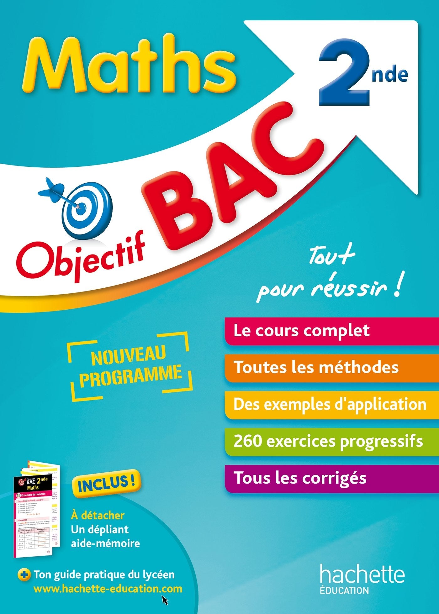 Objectif Bac - Maths 2de 9782017012832