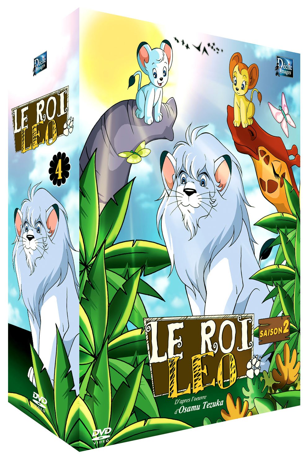 Le Roi Leo-Edition 4DVD-Partie 4 3700093907756