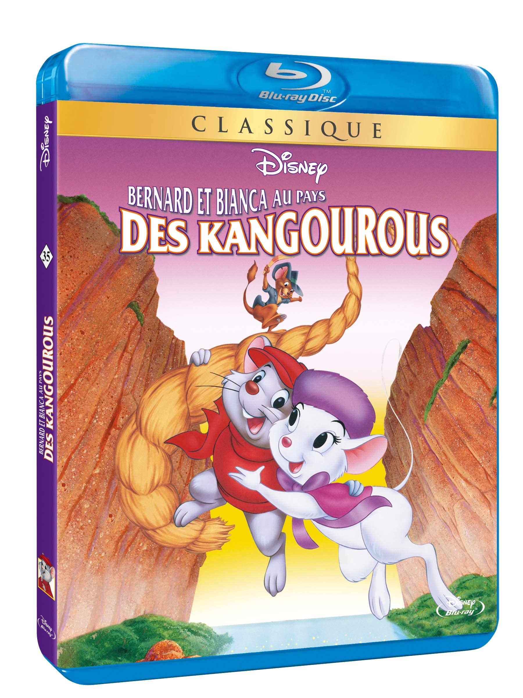 Bernard et Bianca au Pays des kangourous [Blu-Ray] 8717418363093