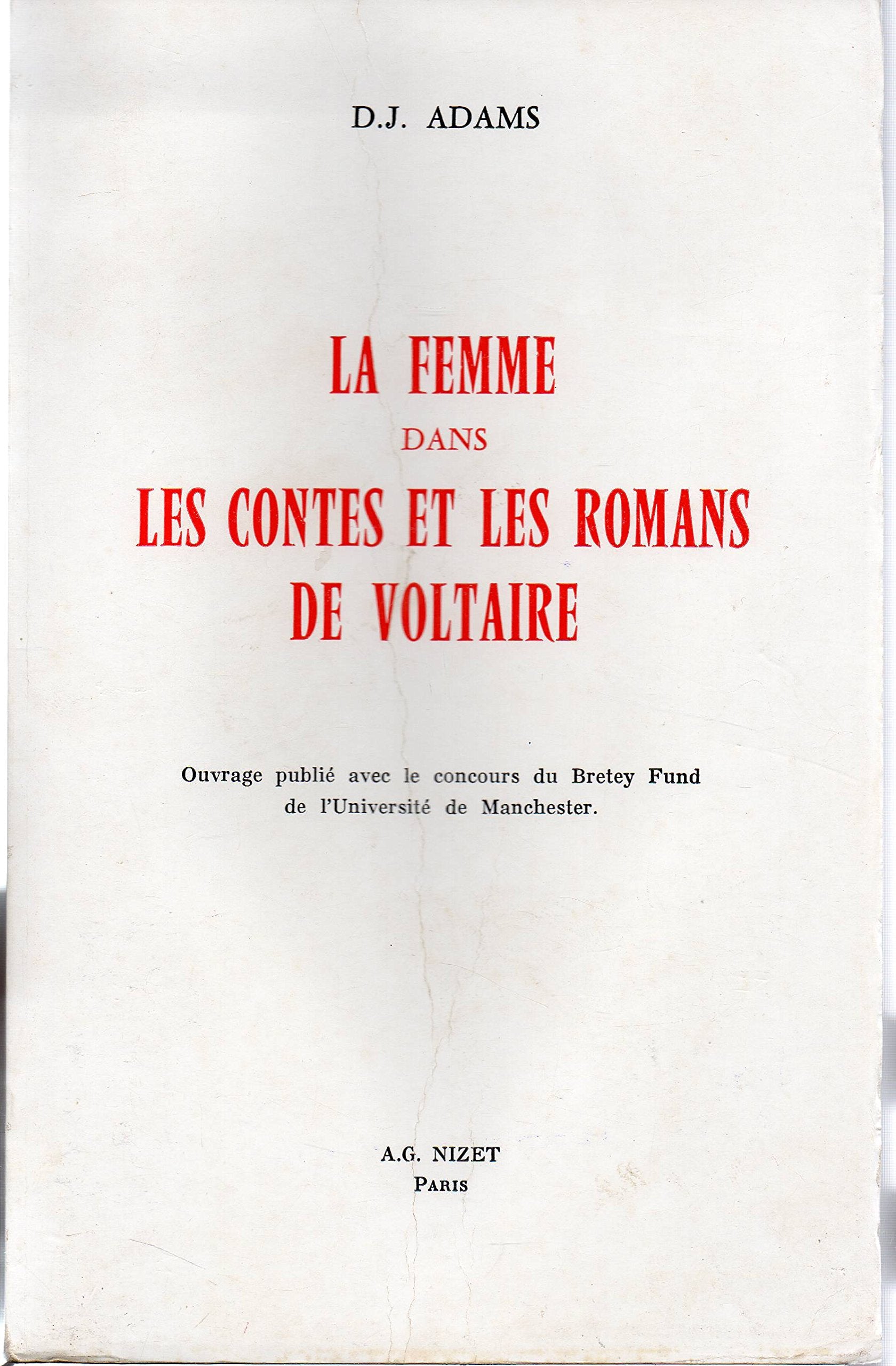 La femme dans les contes et les romans de voltaire 