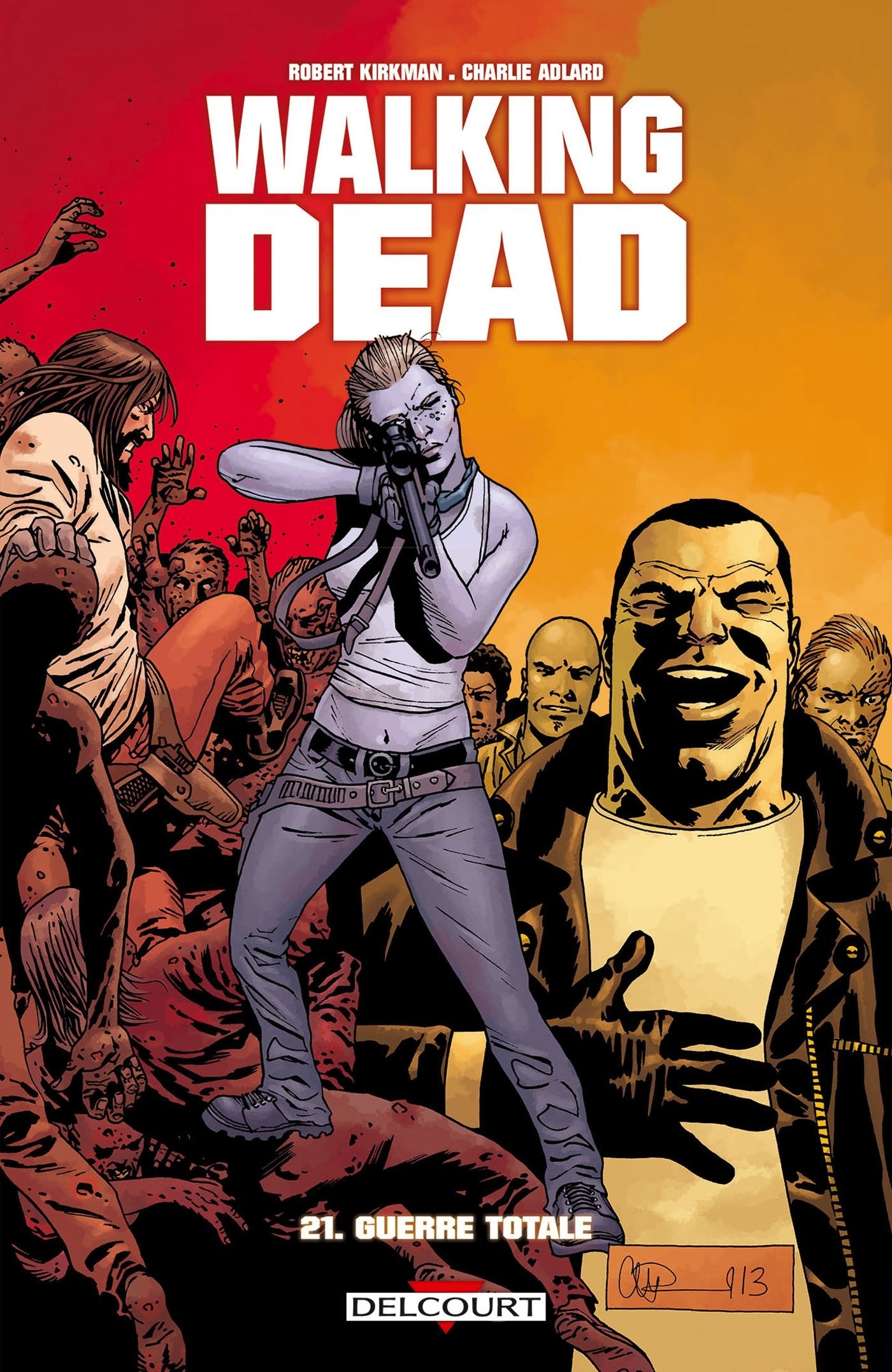 Walking Dead, Tome 21 : Guerre totale 9782756062785