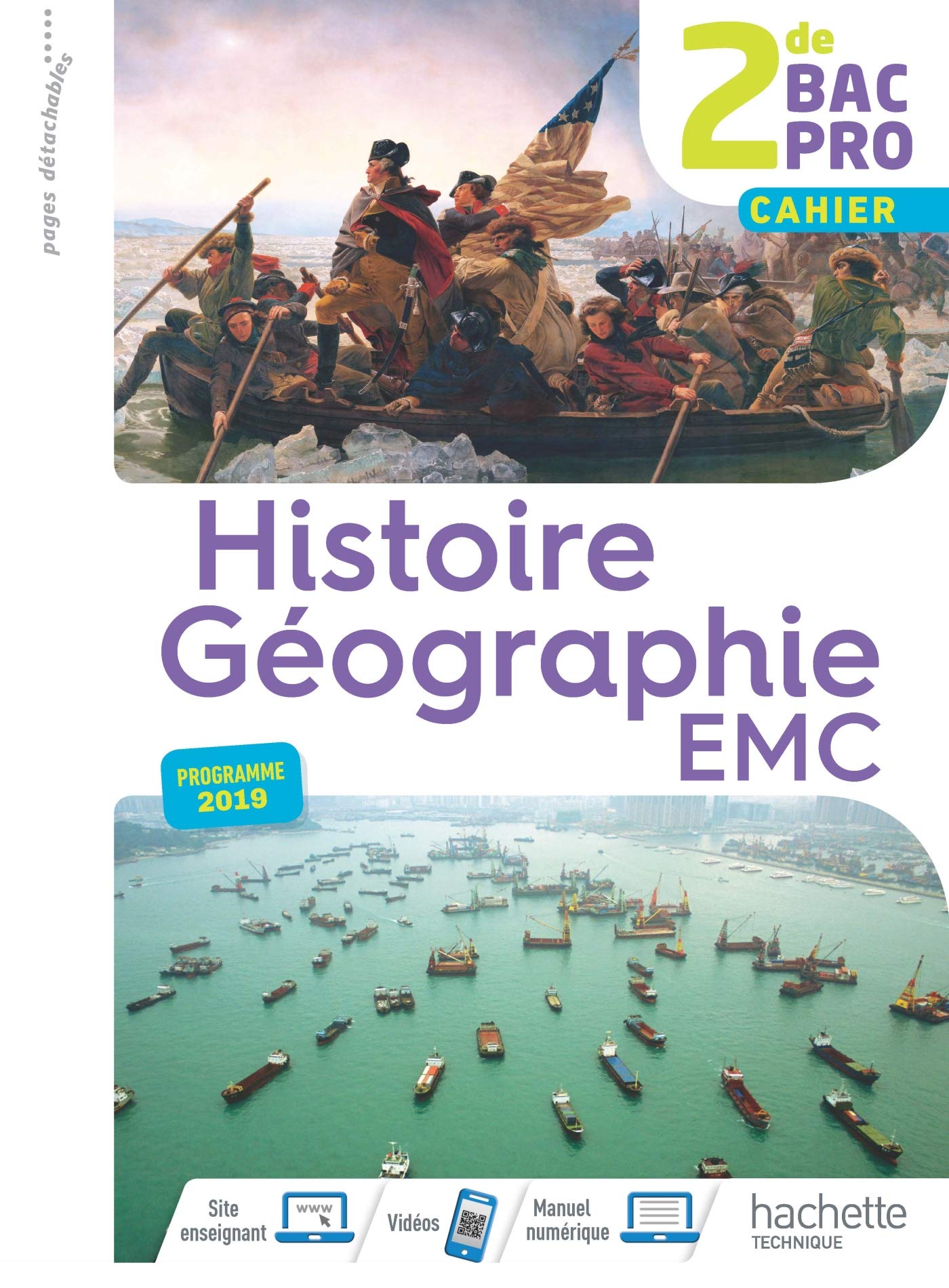 Histoire-Géographie-EMC 2de Bac Pro - Livre élève consommable - Éd. 2019 9782017099857