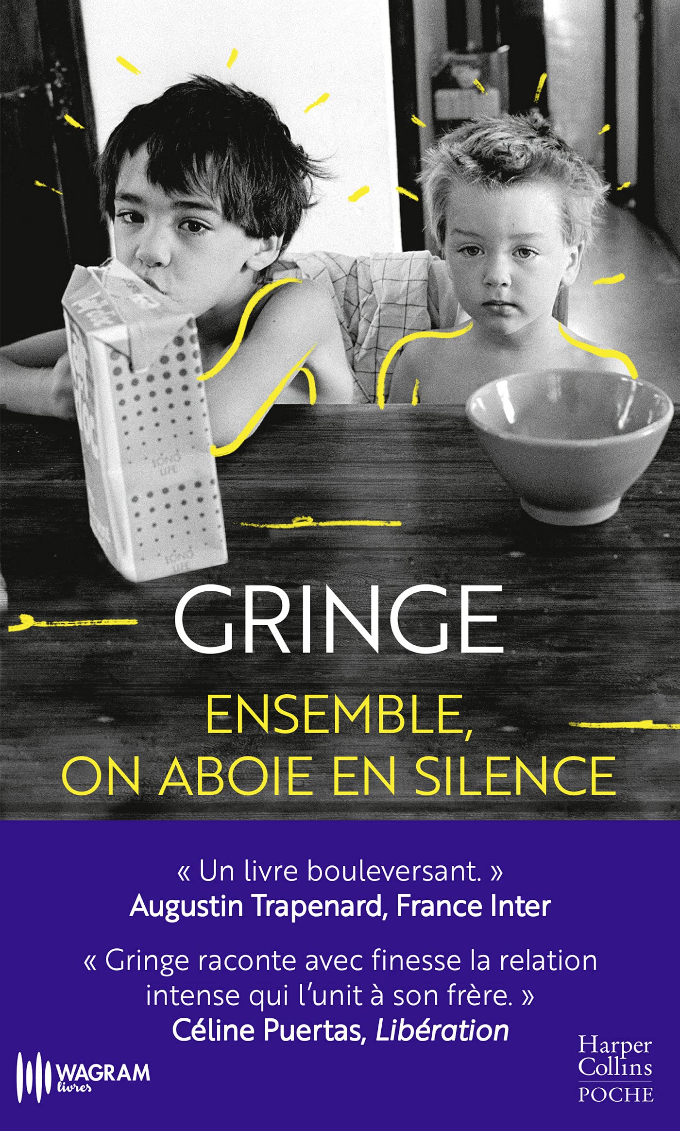 Ensemble, on aboie en silence: "Gringe signe un livre bouleversant." Augustin Trapenard 9791033909583