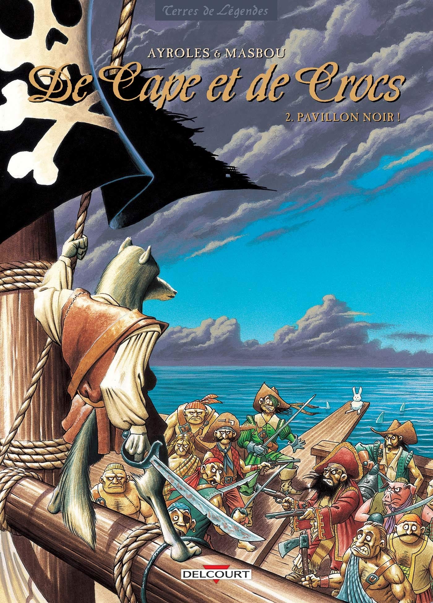 De Cape et de Crocs, tome 2 : Pavillon noir ! 9782840551430