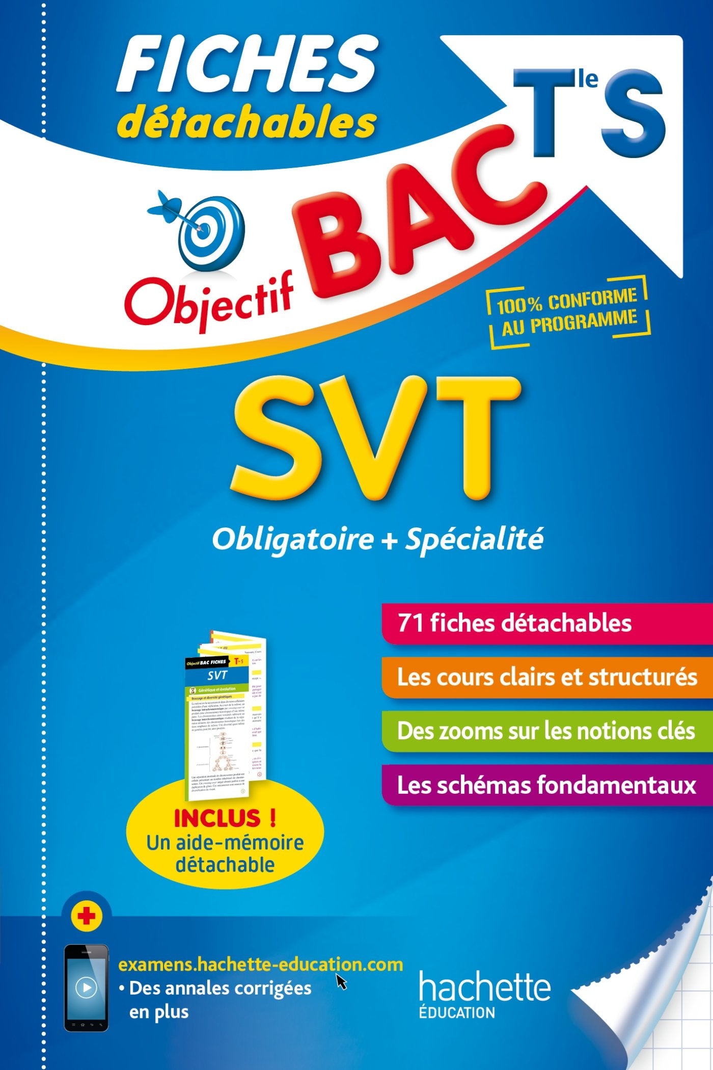 Objectif Bac Fiches détachables SVT Term S 9782017013785