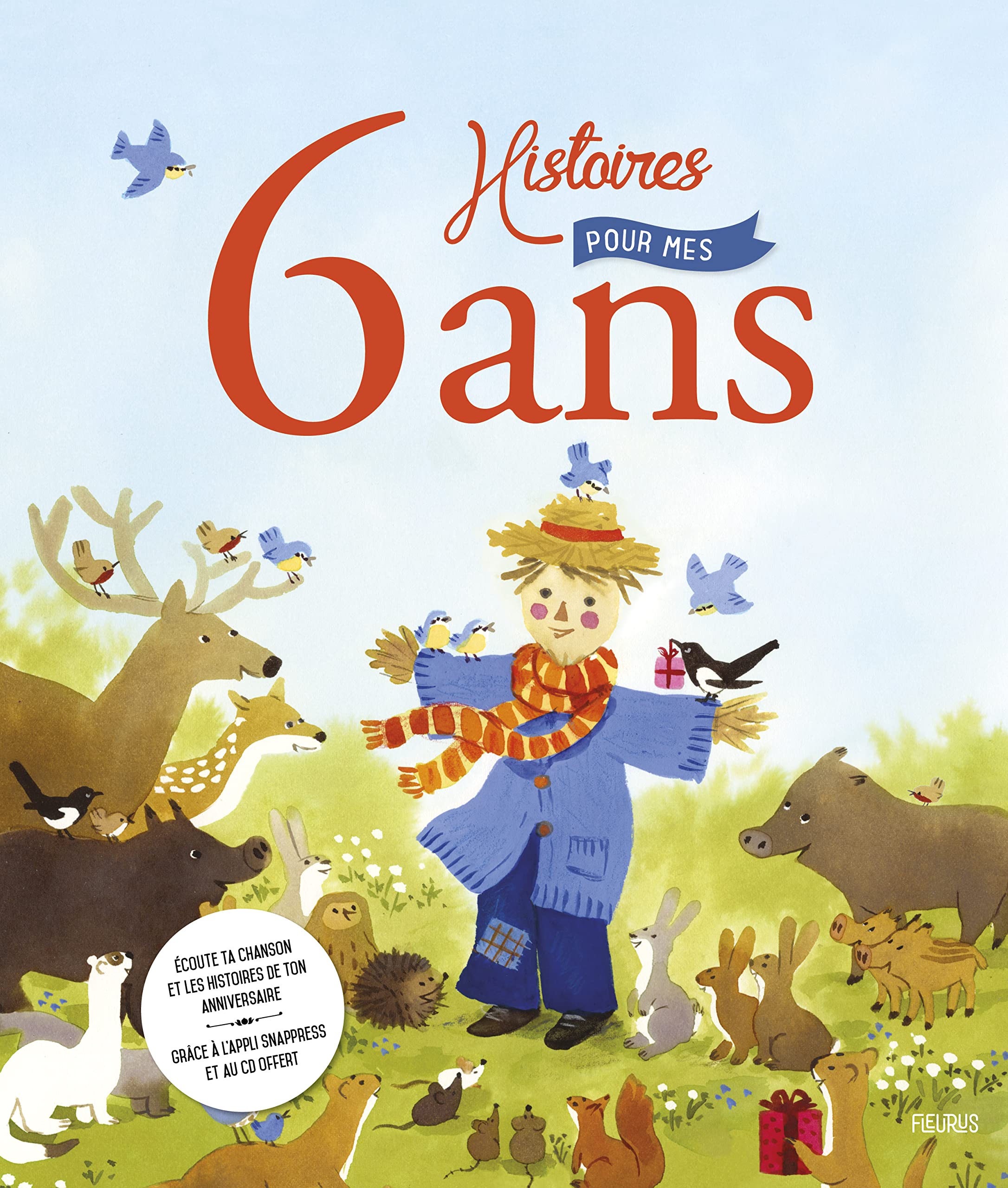 6 histoires pour mes 6 ans (+ CD) 9782215117353