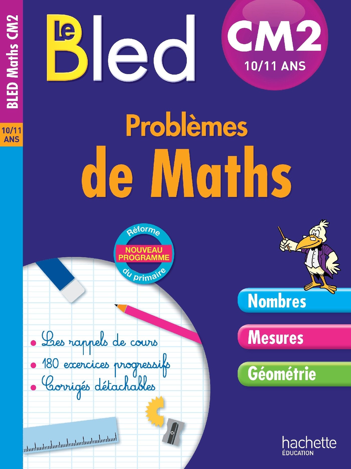 Cahier Bled - Problèmes De Maths Cm2 9782017012337