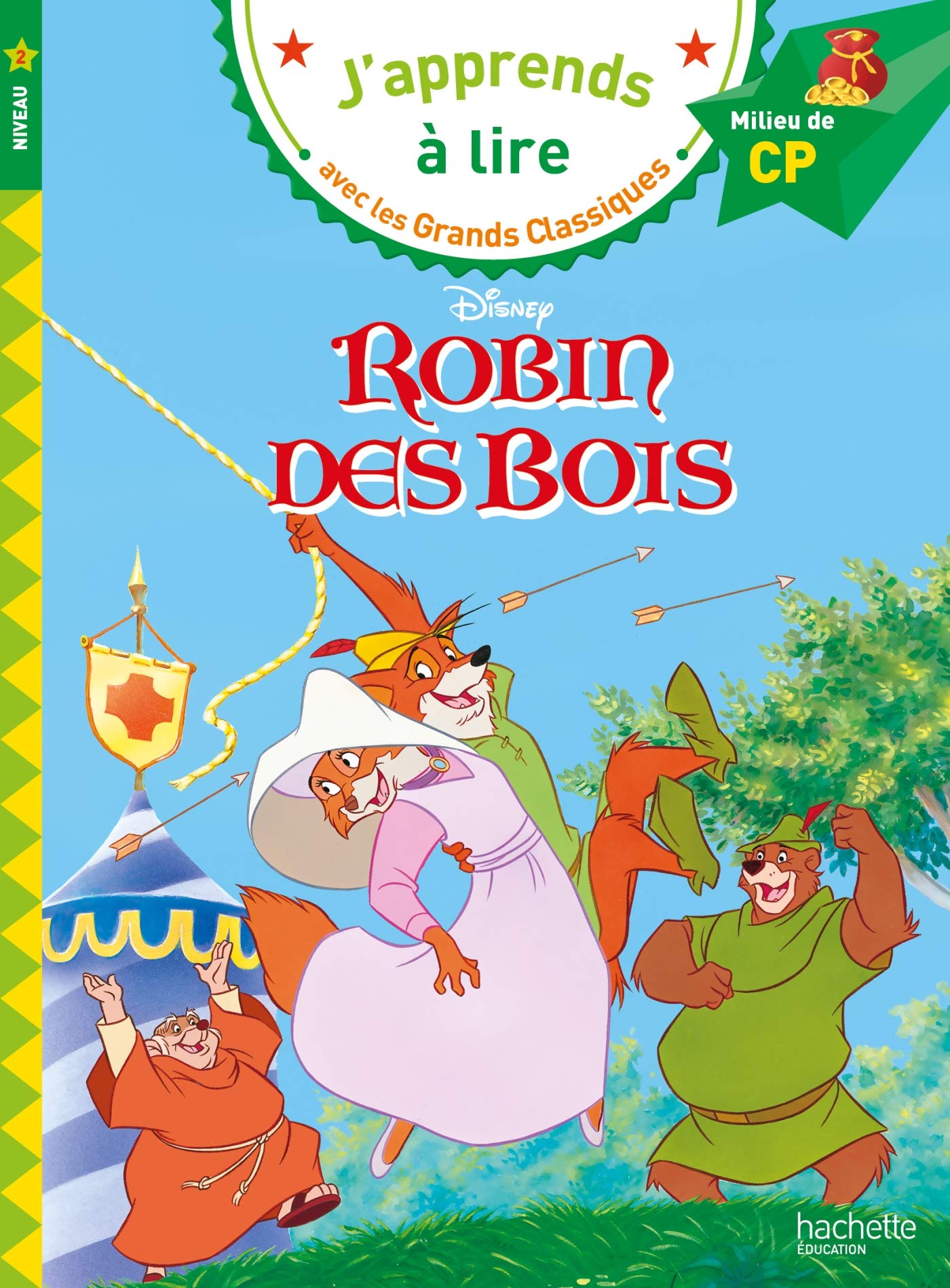 Disney - Robin des bois, CP Niveau 2 9782017080916