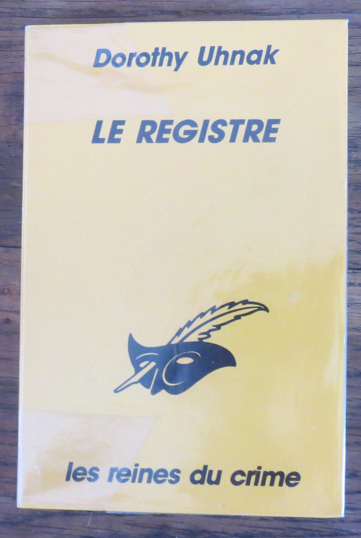 LE REGISTRE 9782702423028