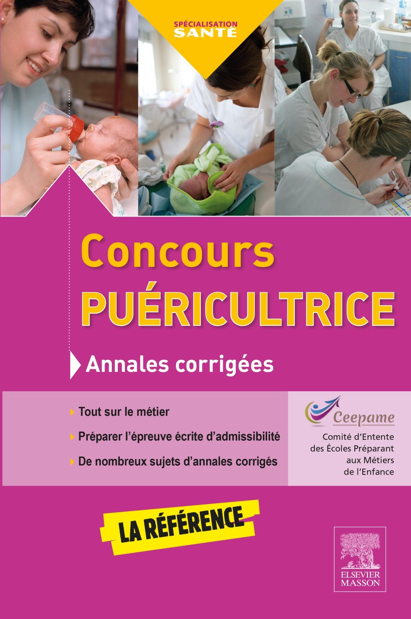 Concours puéricultrice - Annales corrigées: S'entraîner avec les sujets officiels 9782294749087