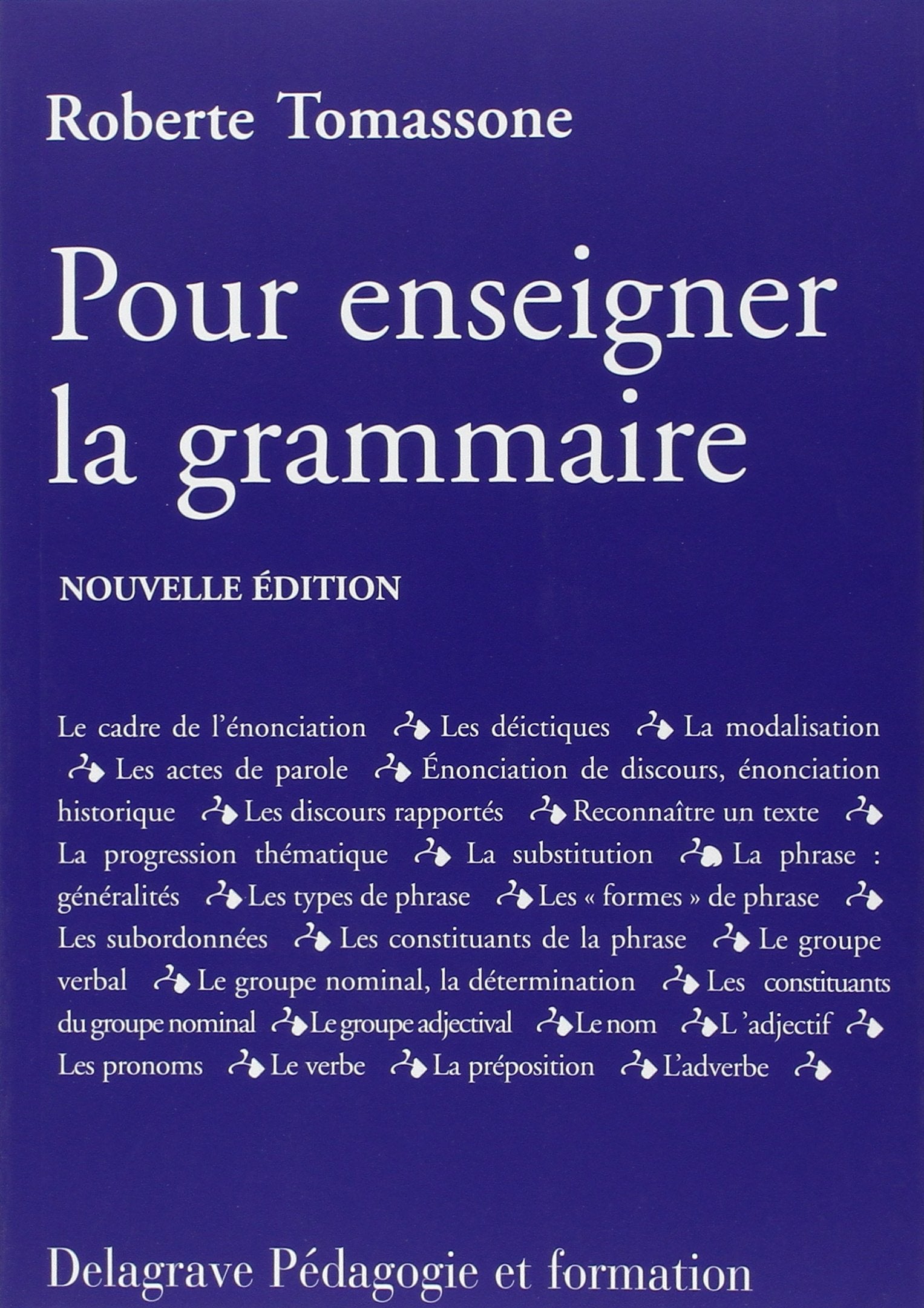 Pour enseigner la grammaire 9782206007946