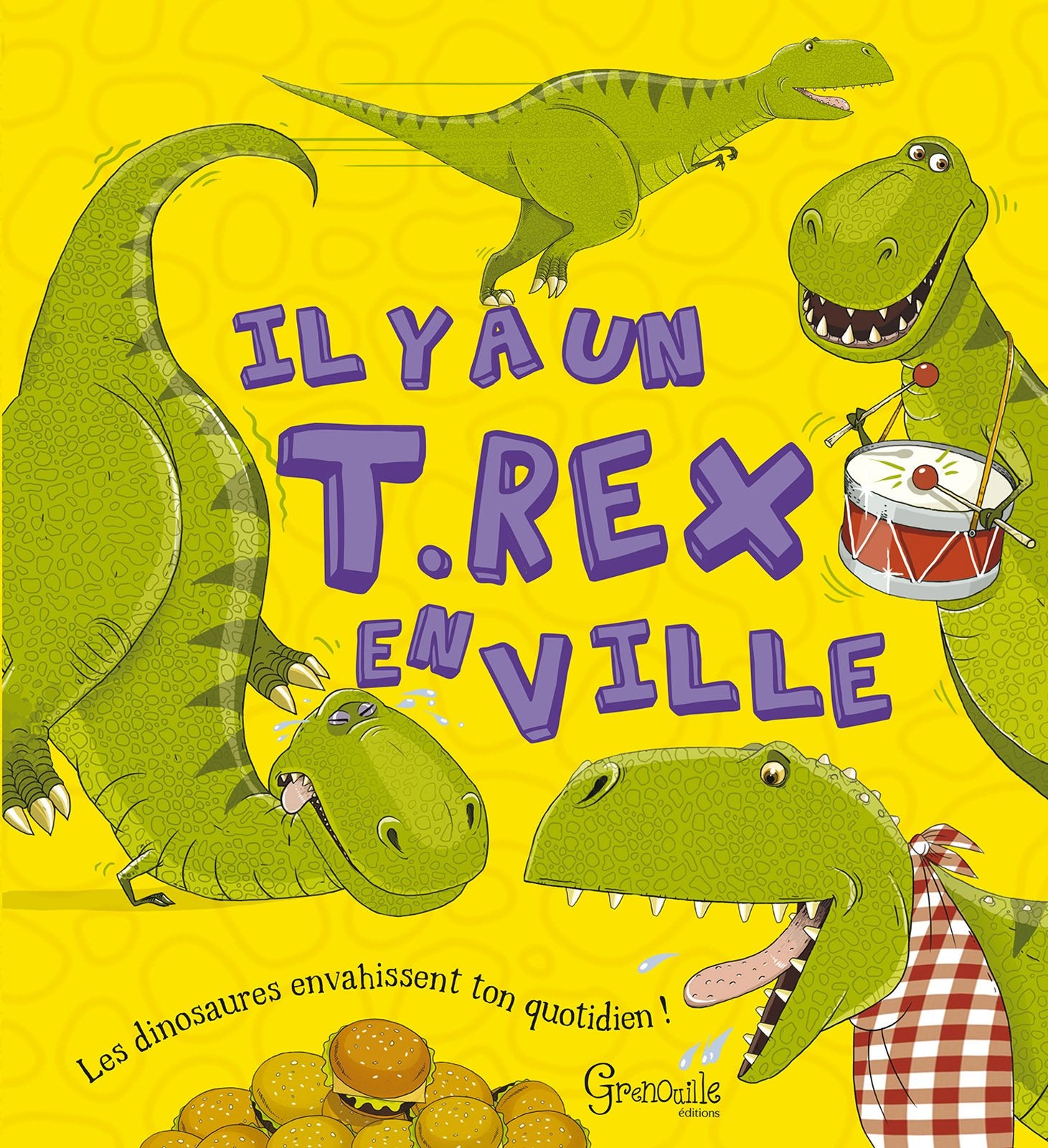 IL Y A UN T-REX EN VILLE 9782366531596
