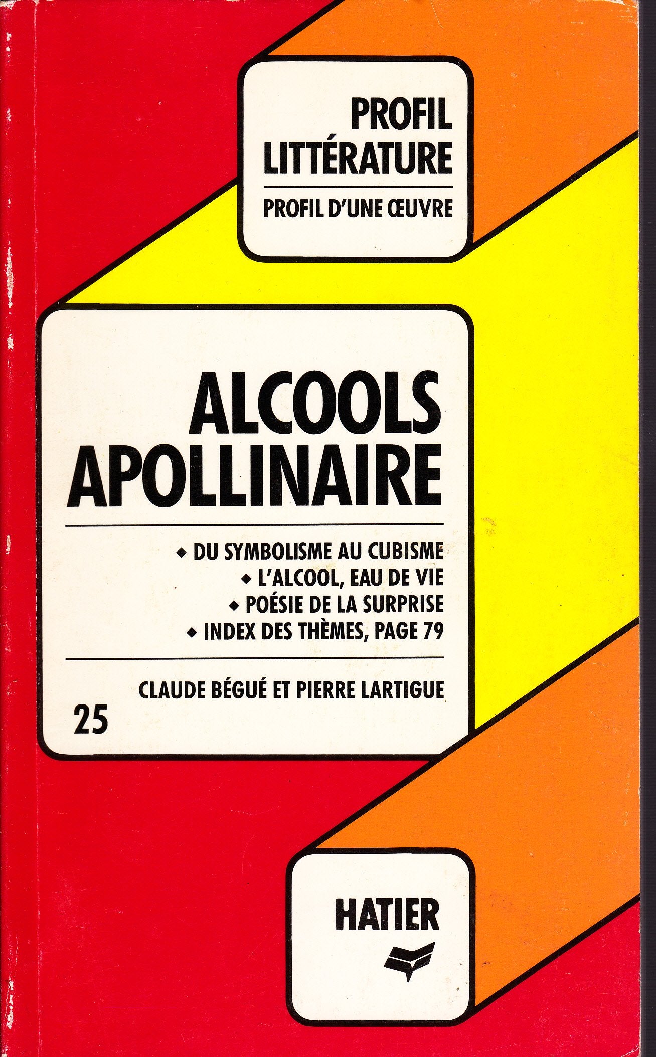 Apollinaire Alcools 9782218018237