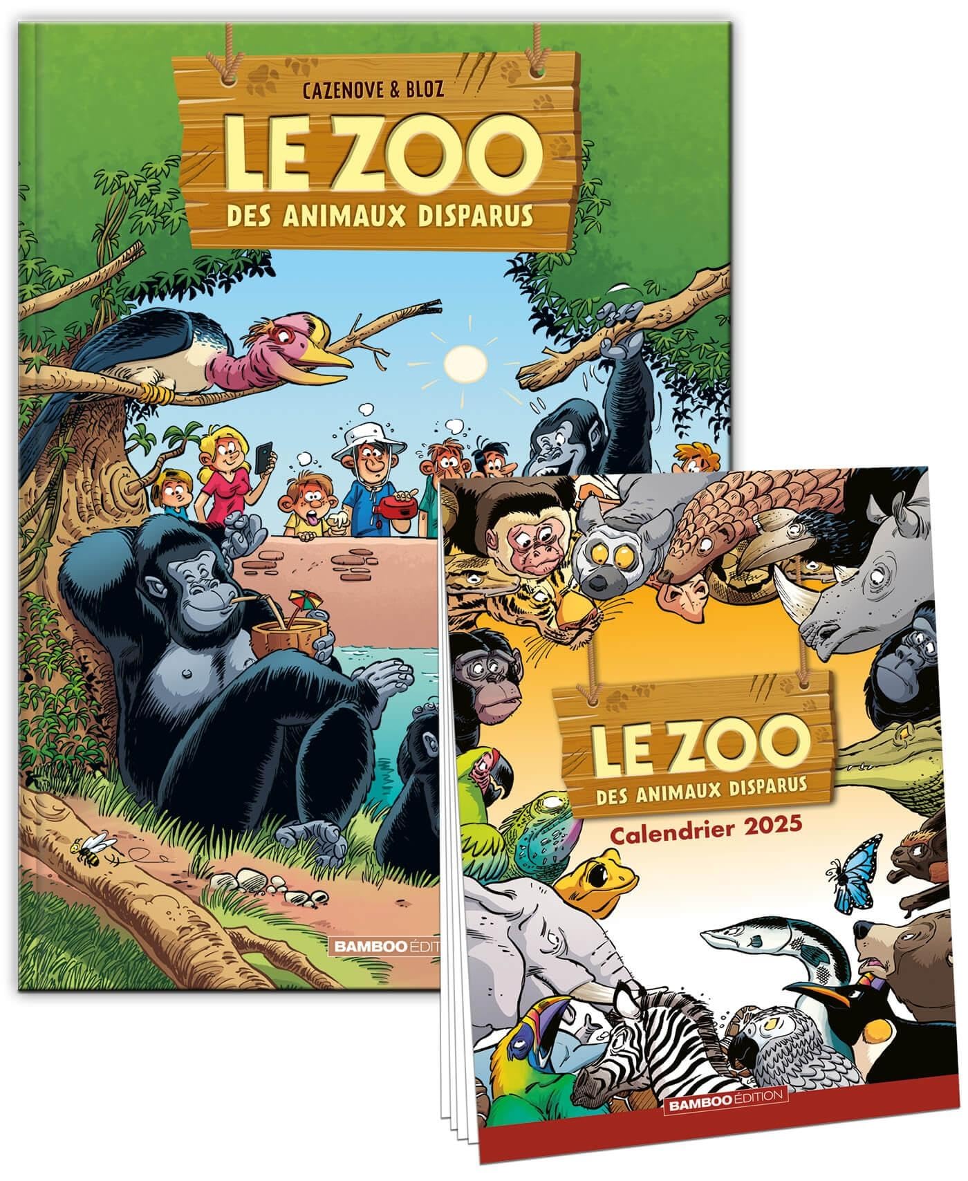 Le Zoo des animaux disparus - tome 04 + calendrier 2025 offert 9791041110926