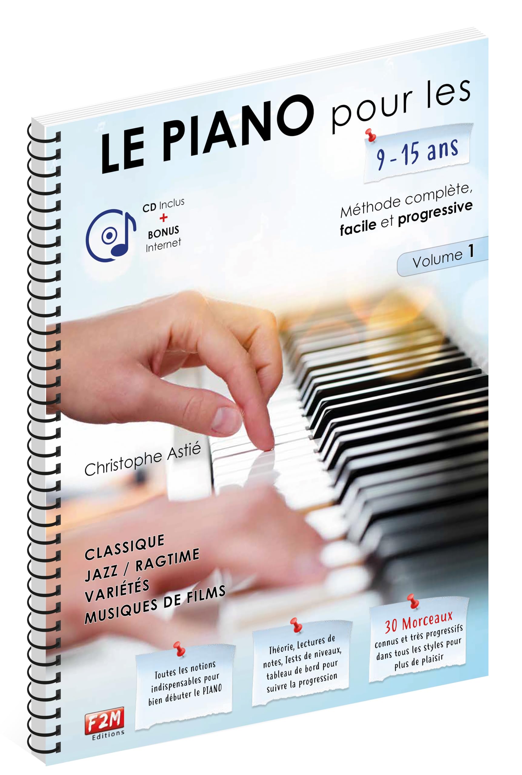 LE PIANO pour les 9-15 ans...+ CD 9791097552015