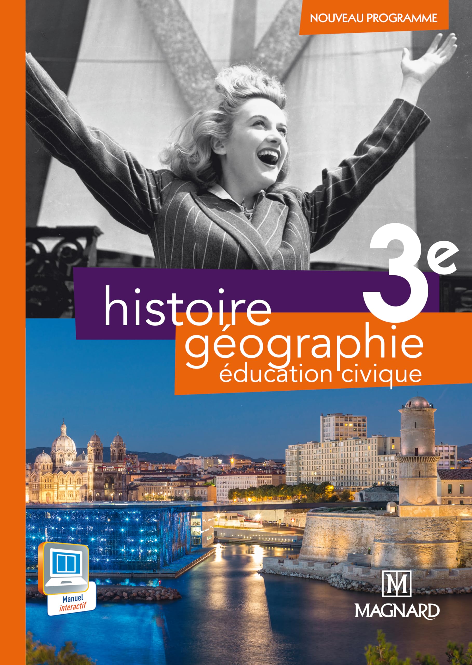 Histoire Géographie Éducation civique 3e (2014) - Manuel élève 9782210100589