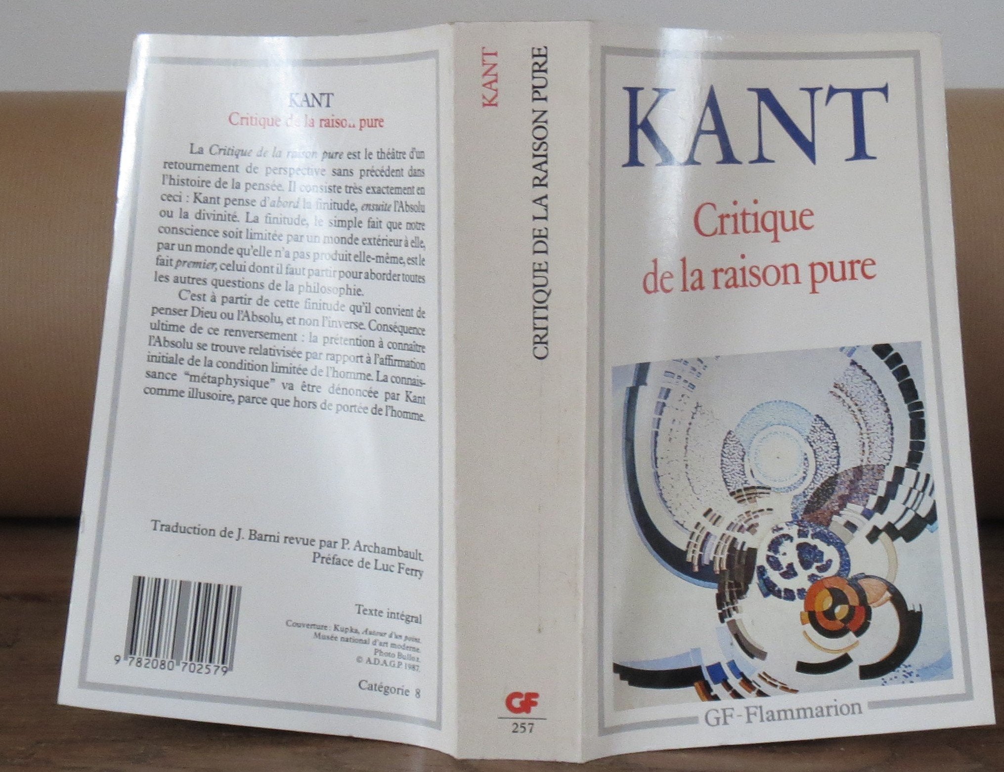 Critique de la raison pure 9782080702579