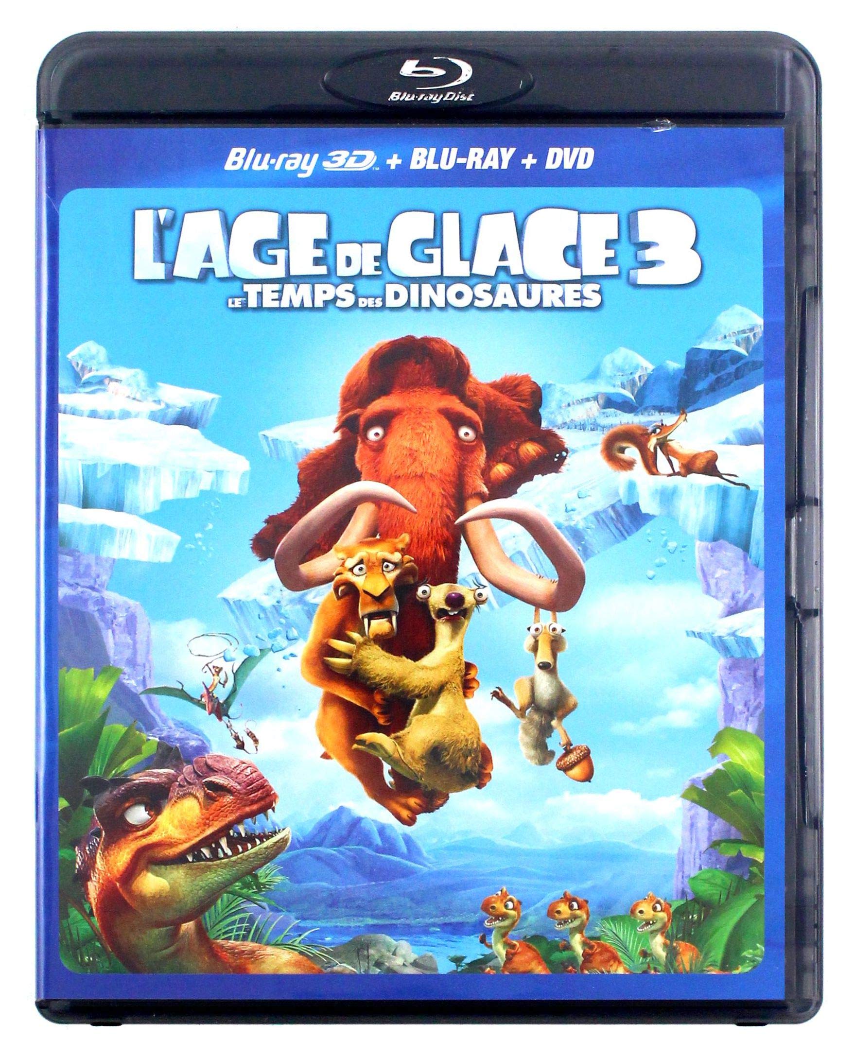 L'Age de Glace 3 - Blu-ray 3D Active + Blu-ray 2D + DVD 3344428046477