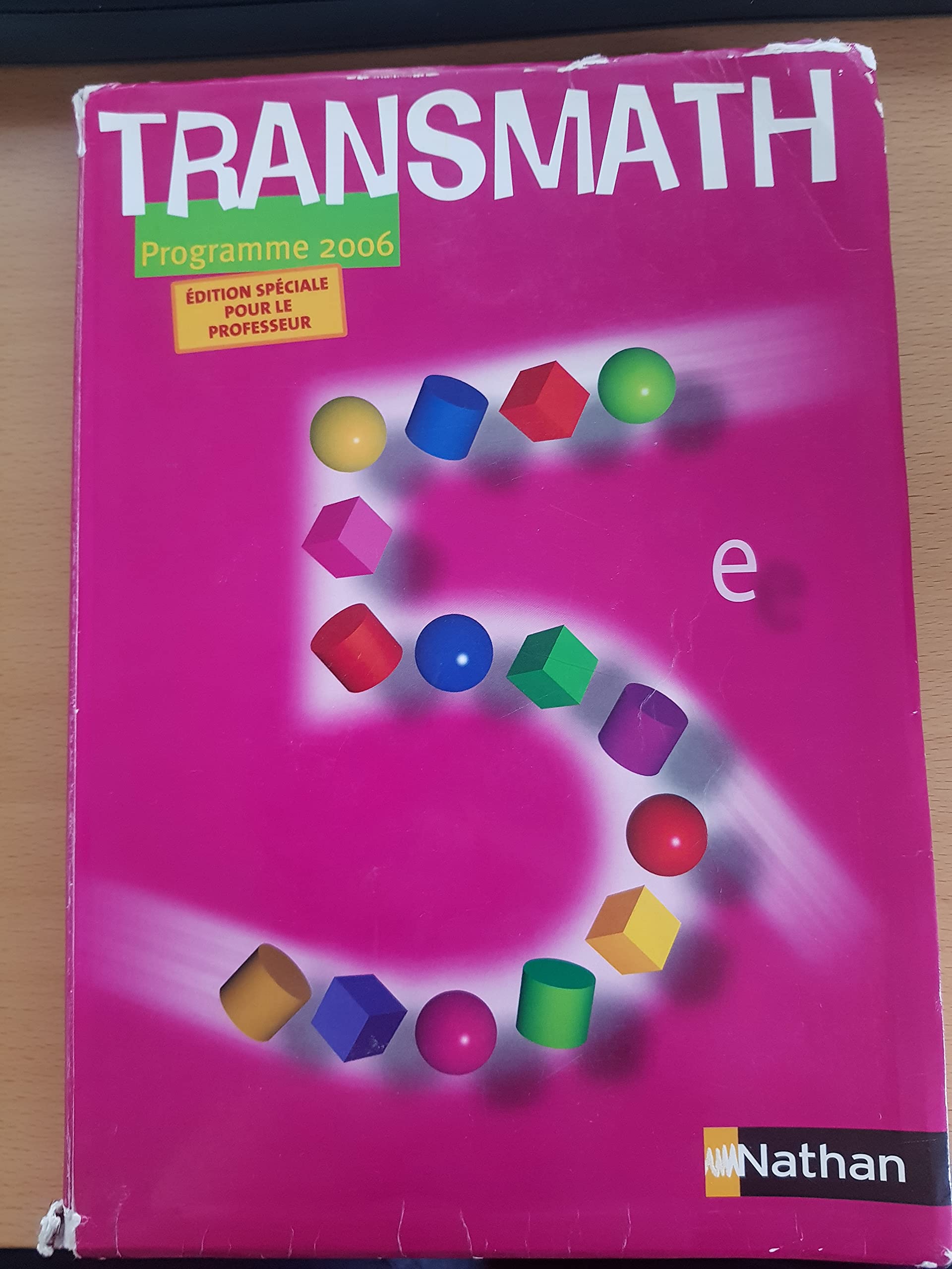 Maths 5e Transmath : Livre du professeur 9782091059129