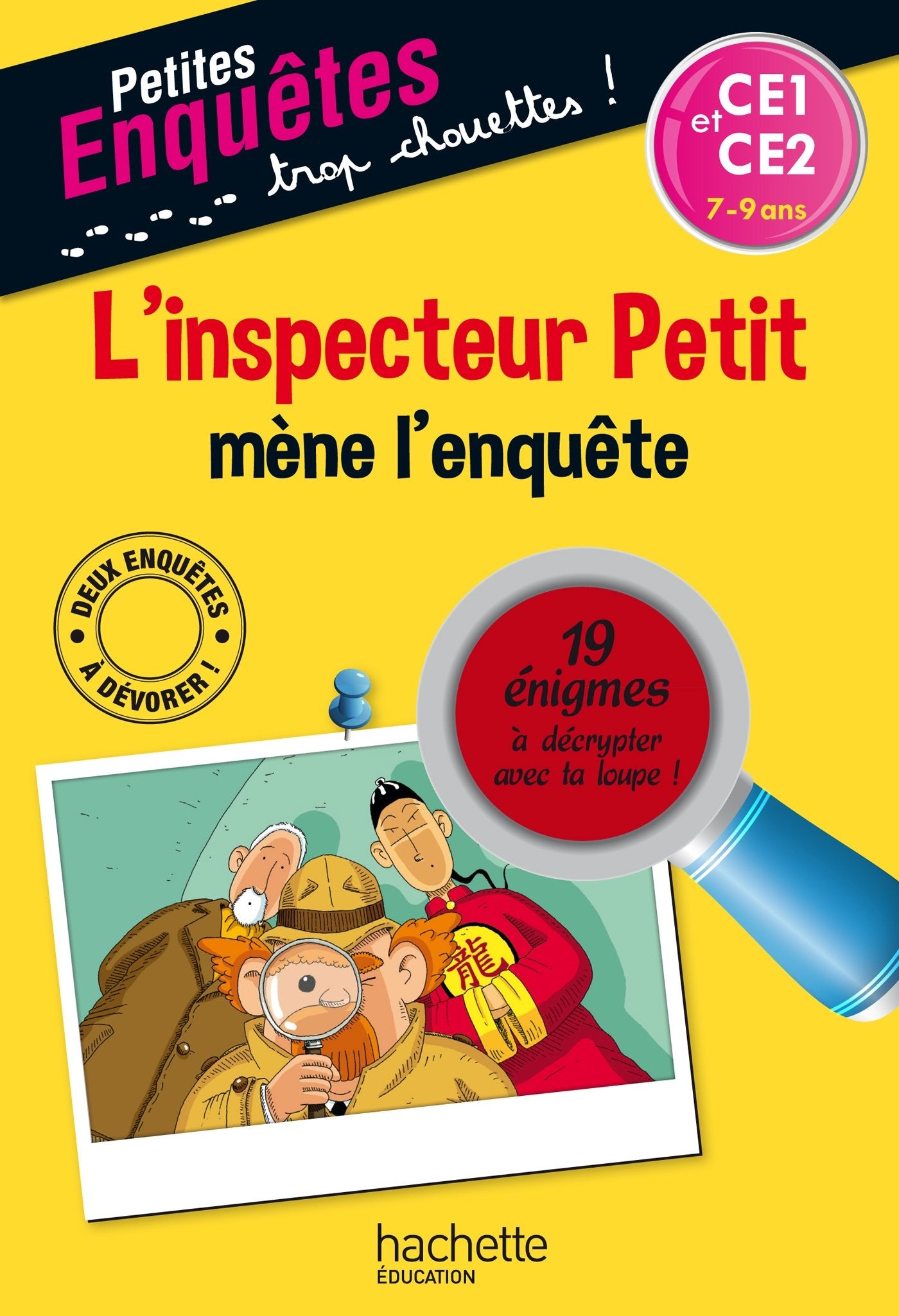 L'inspecteur Petit mène l'enquête - CE1 et CE2 - Cahier de vacances 9782013950282
