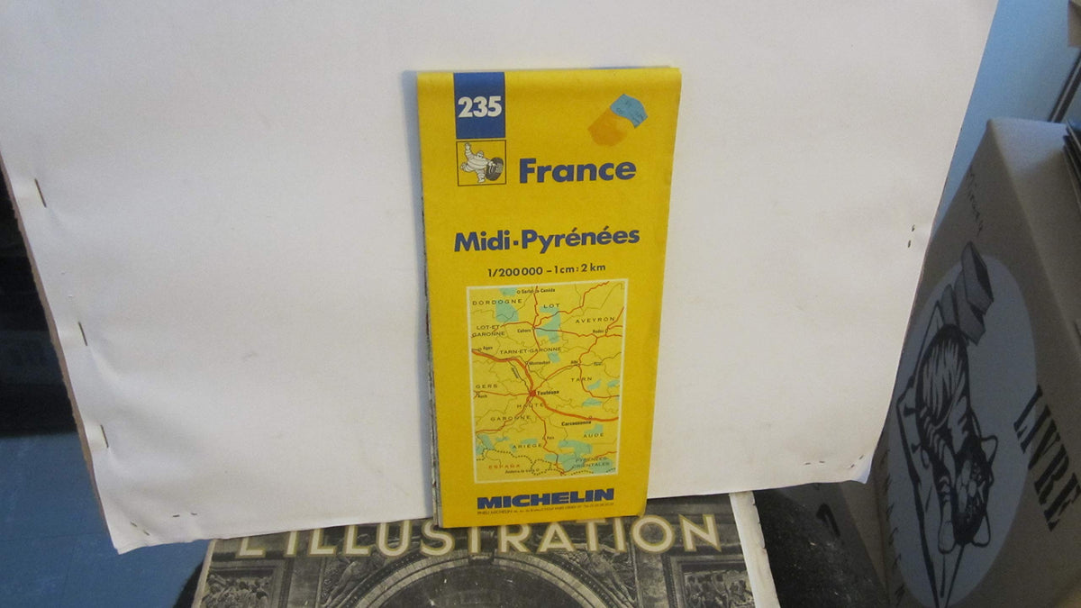 Carte routière : Midi - Pyrénées, N° 235 9782067002357