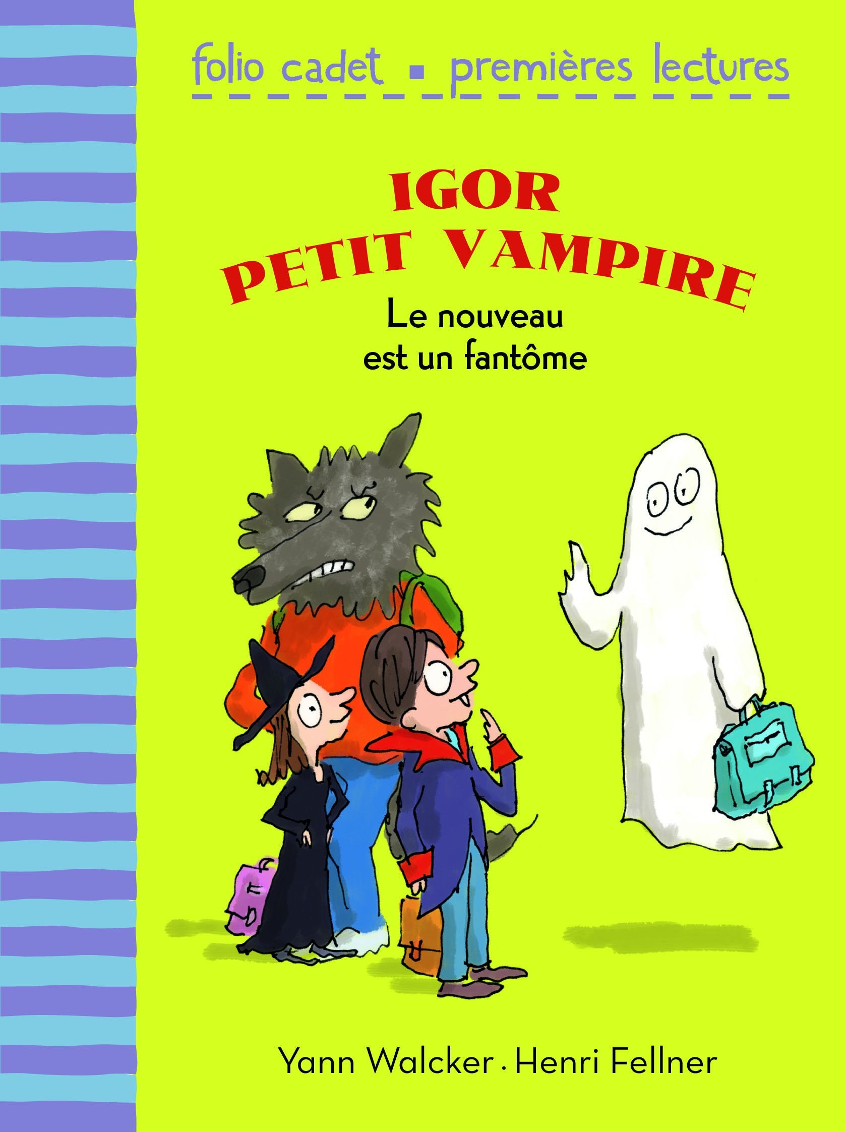 Igor petit vampire : Le nouveau est un fantôme - FOLIO CADET PREMIERES LECTURES - de 6 à 8 ans 9782070651238