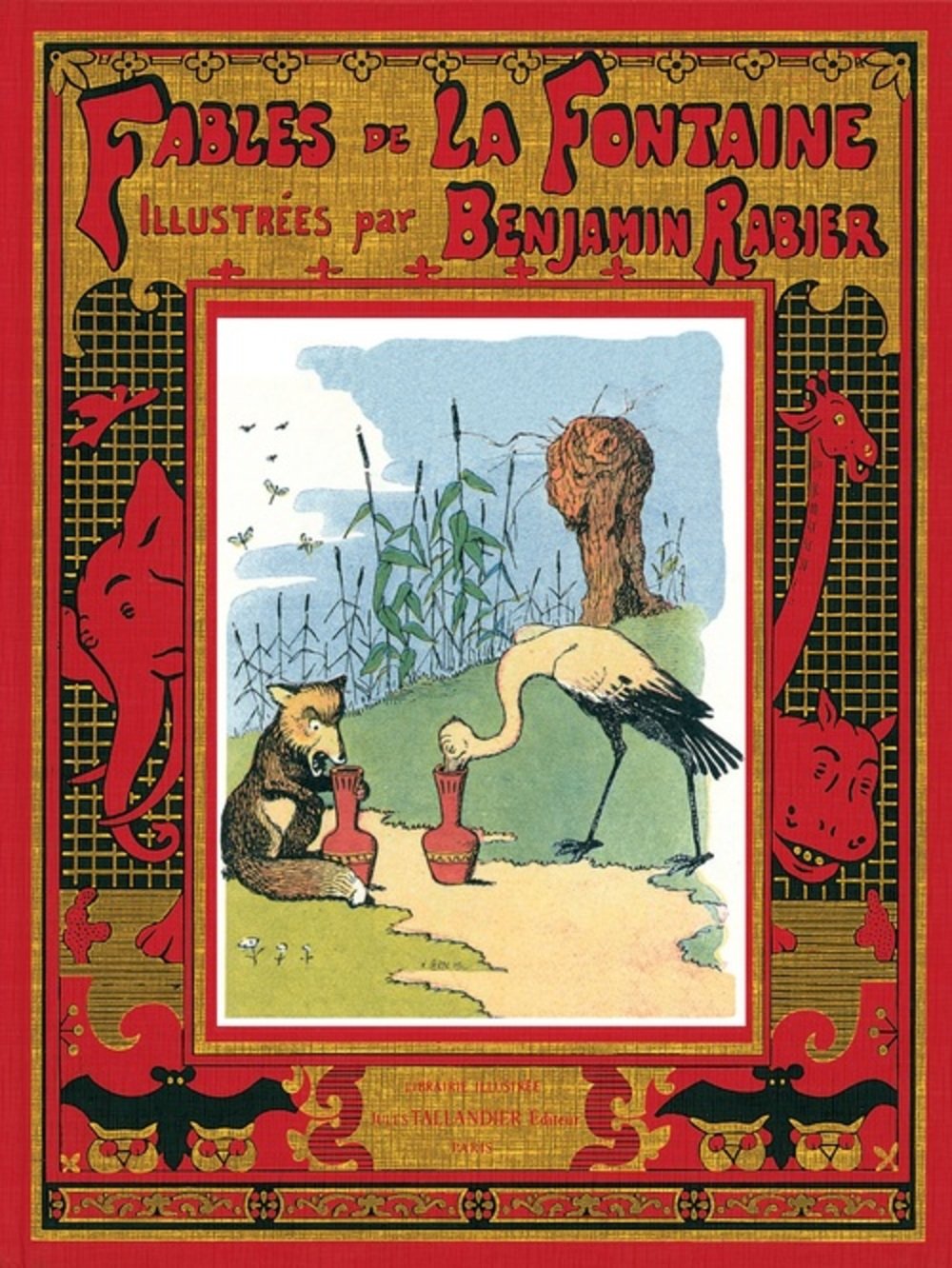 Les Fables de La Fontaine illustrées par Benjamin Rabier 9782847341980