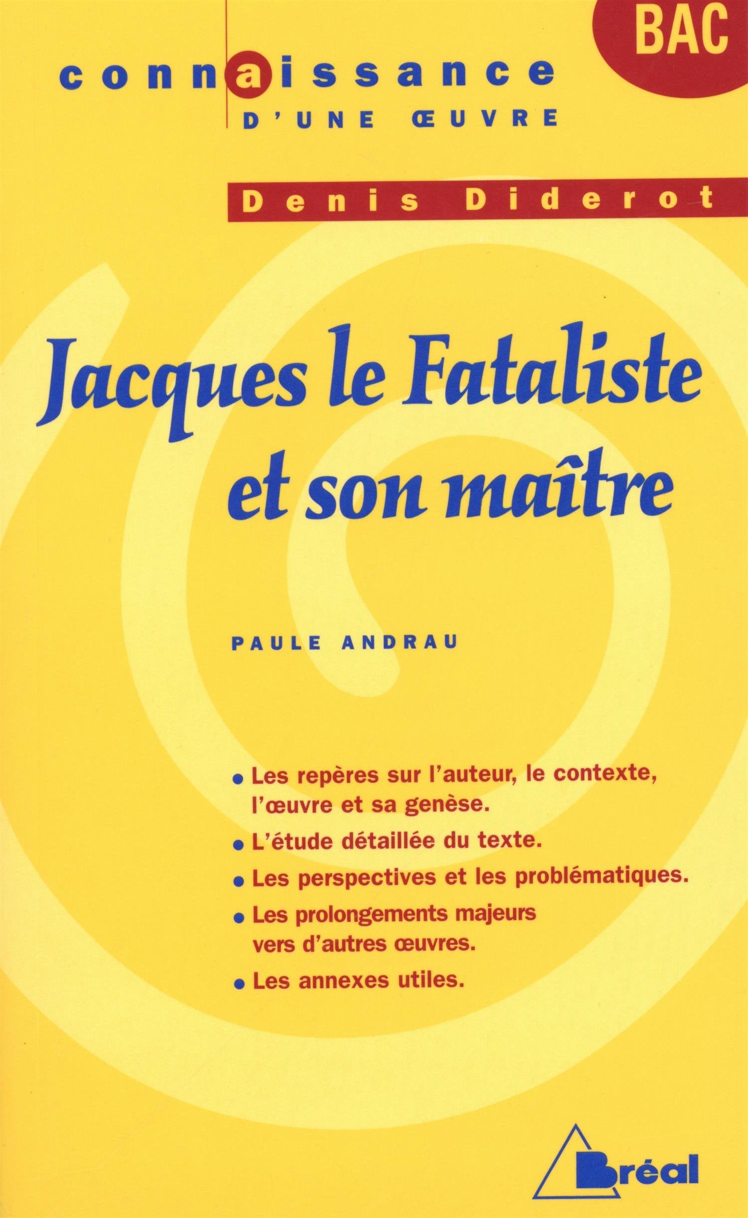 Jacques le fataliste - Diderot 9782749506456