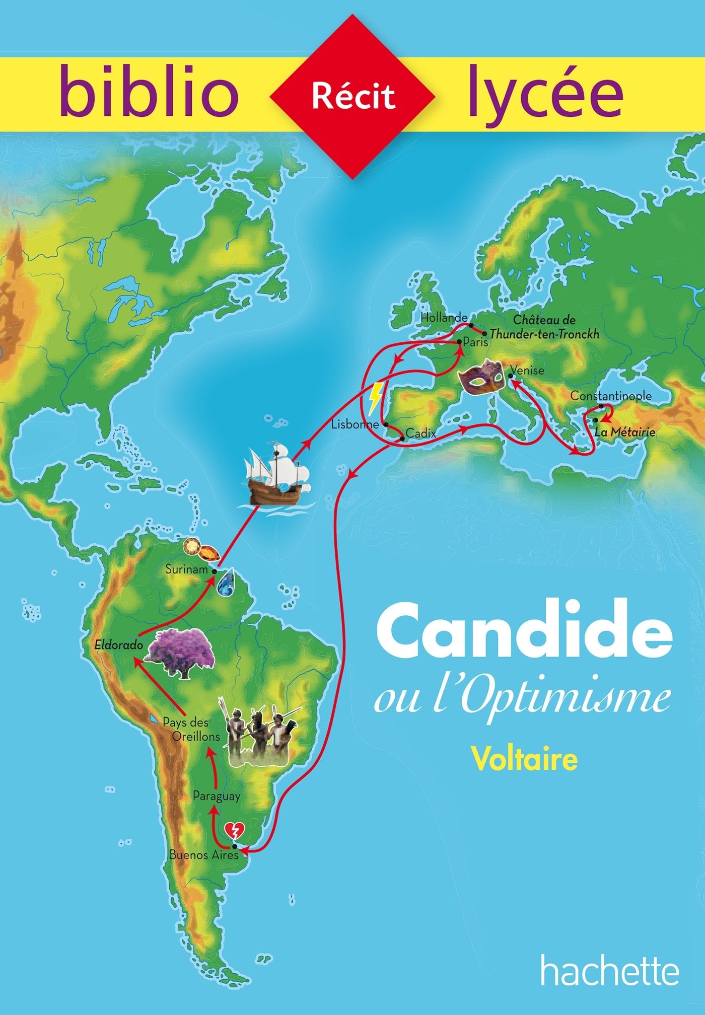 Bibliolycée - Candide, Voltaire 9782013949590