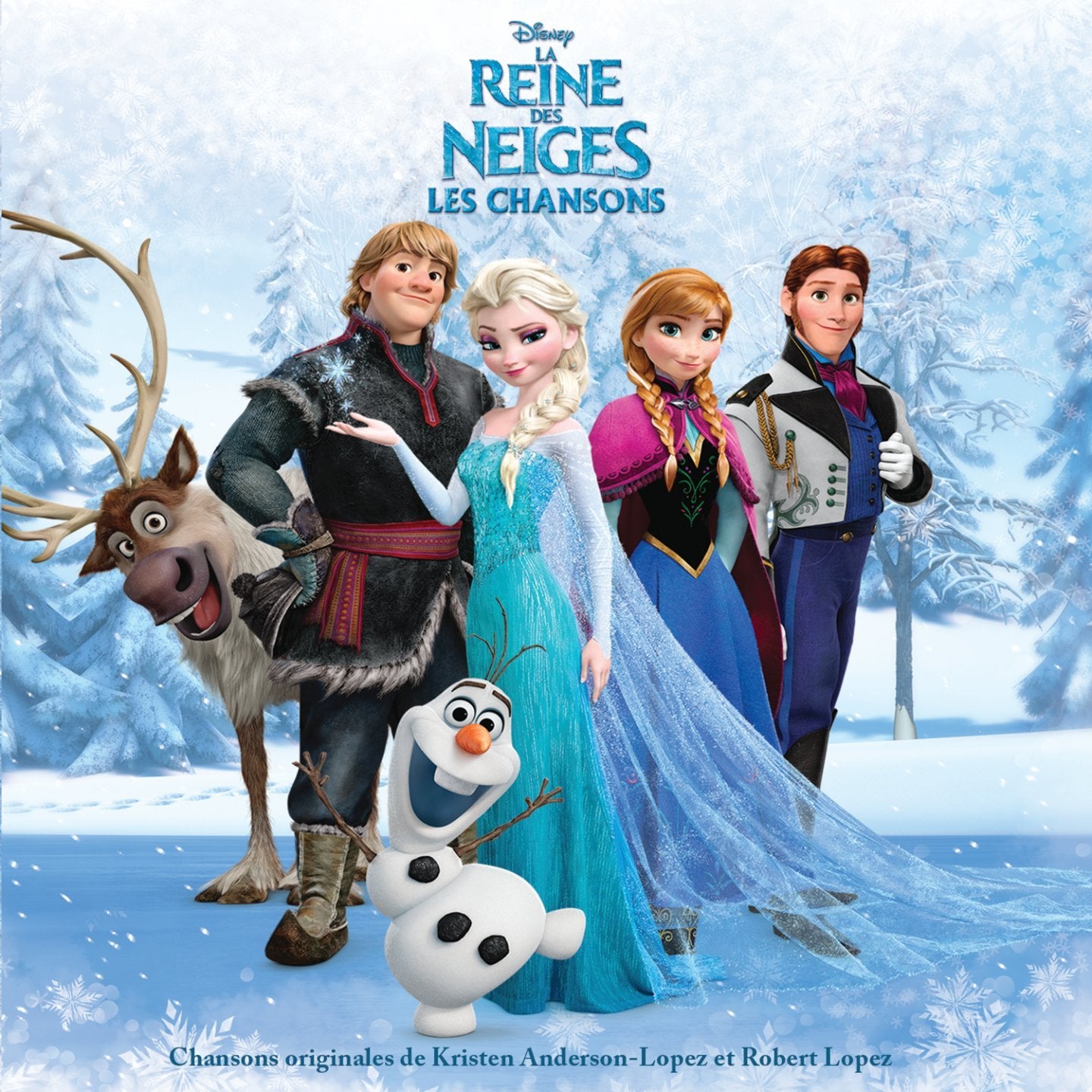 La Reine des Neiges-Les Chansons 0050087314538