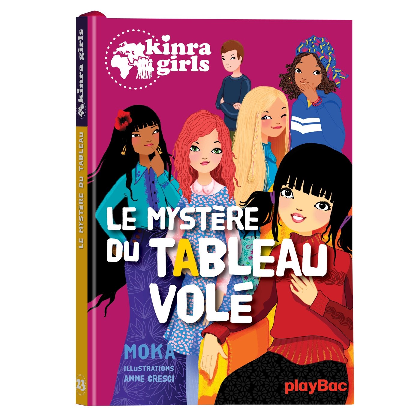 Kinra Girls - Le mystère du tableau volé - Tome 23 9782809662085